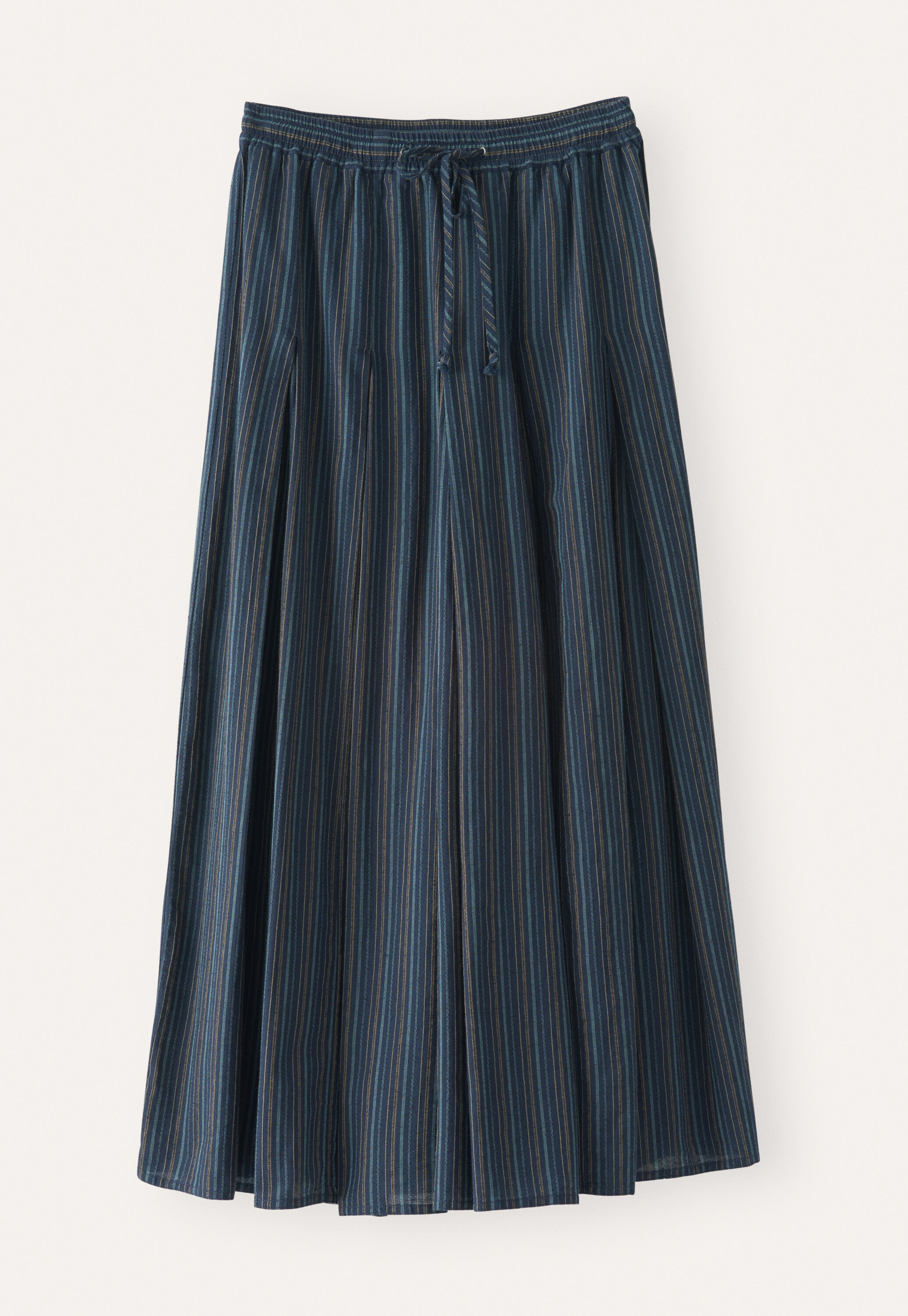 Long striped skirt