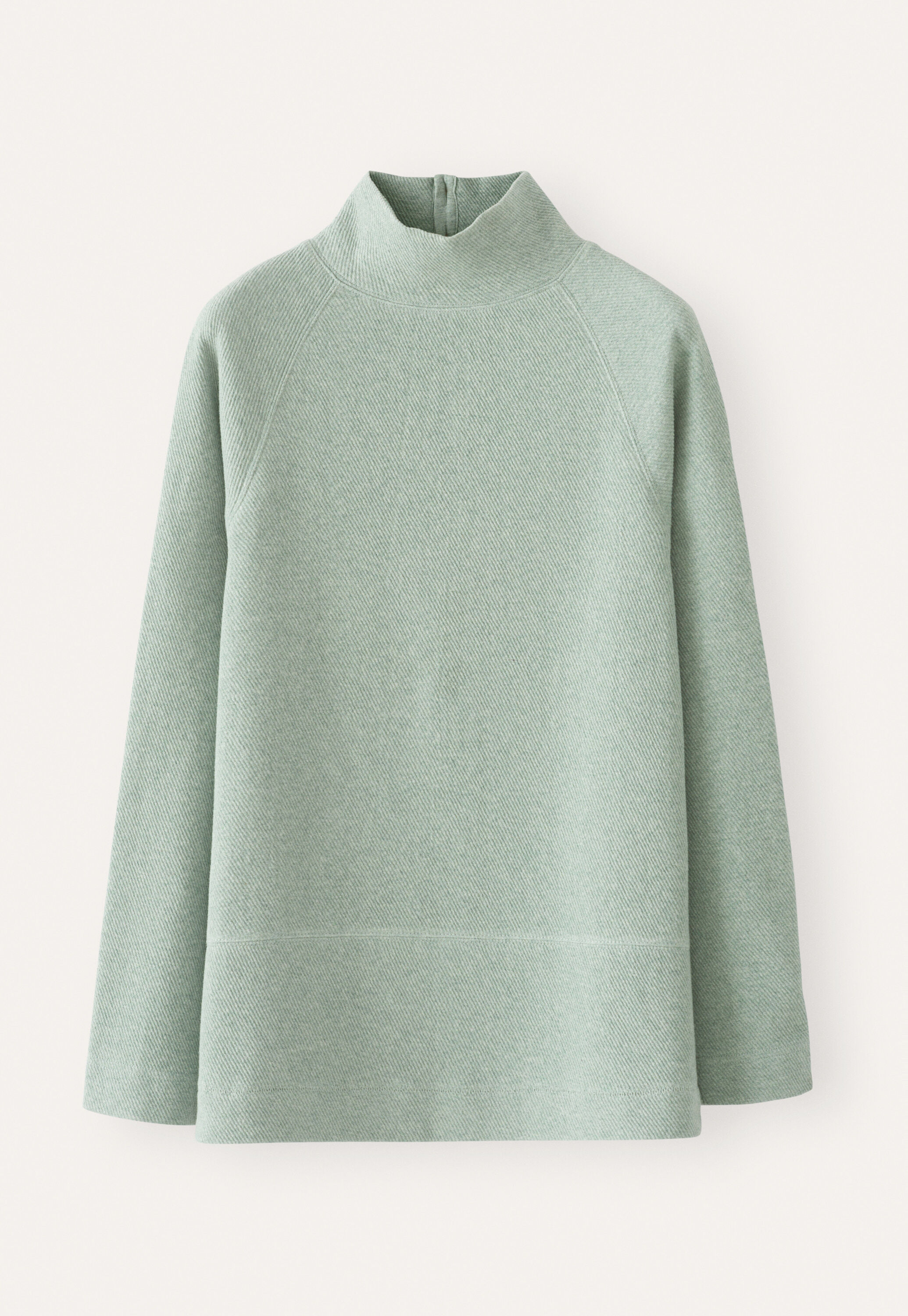 Funnel-neck tunic