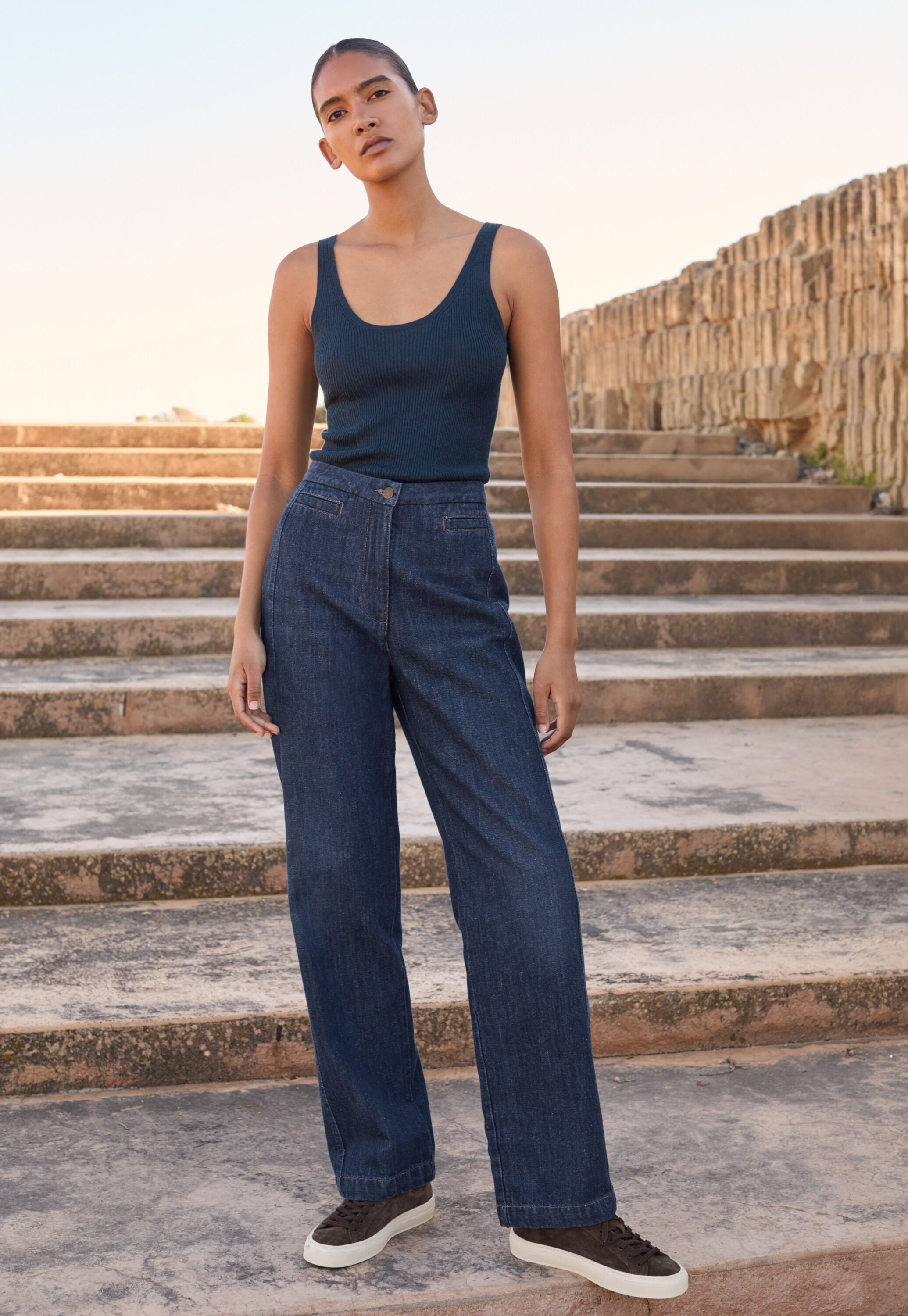 Slim-straight jeans