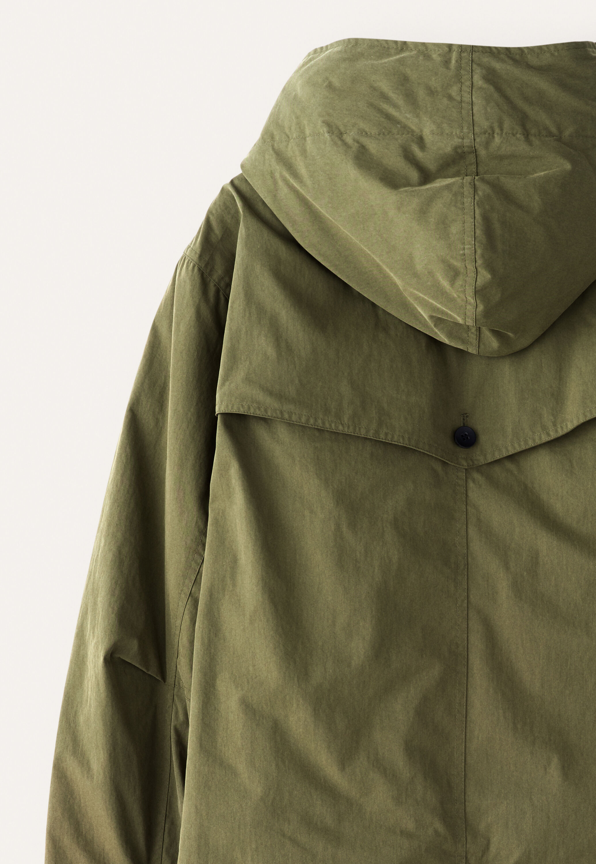 Hooded padded parka