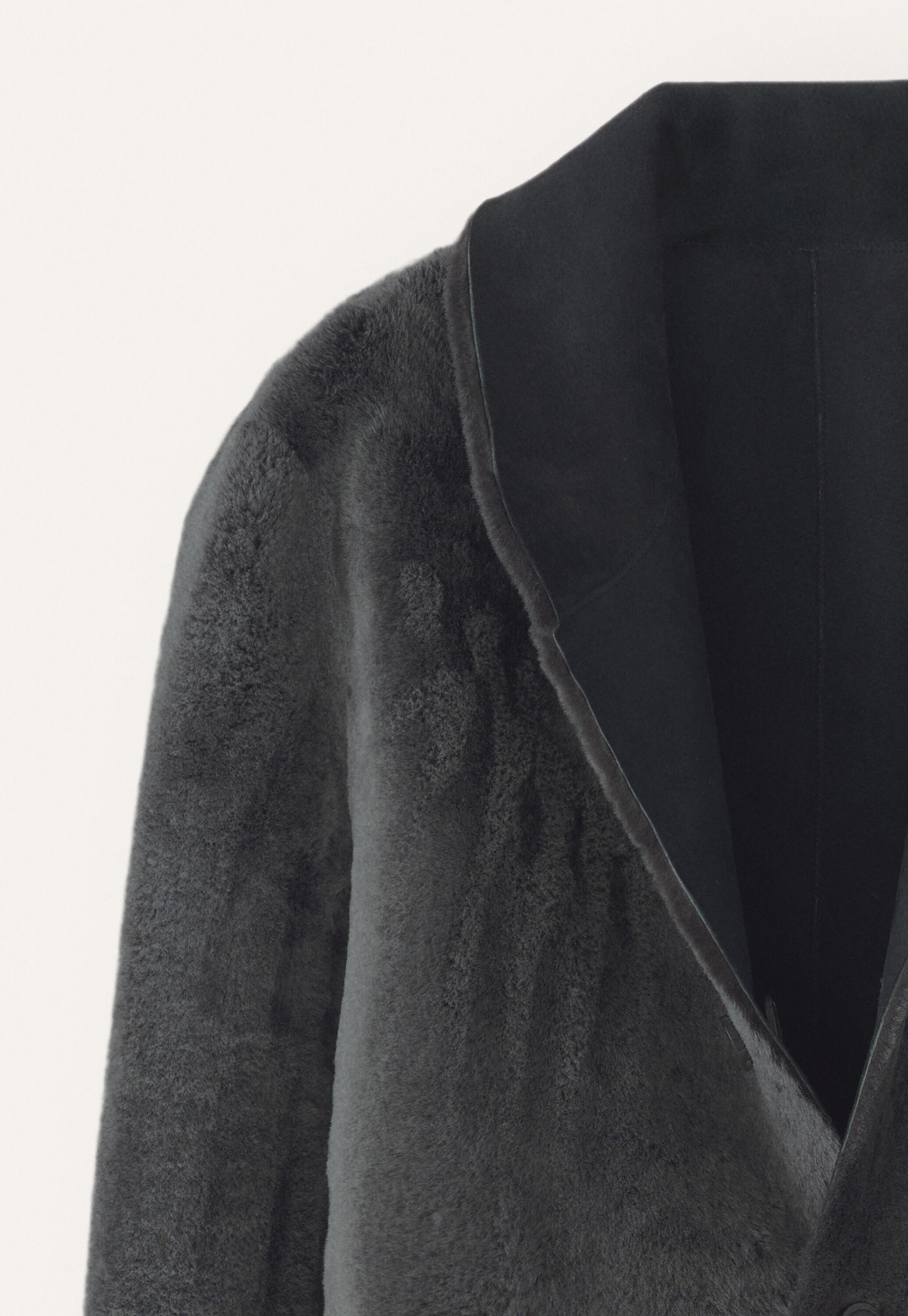 Sheepskin coat