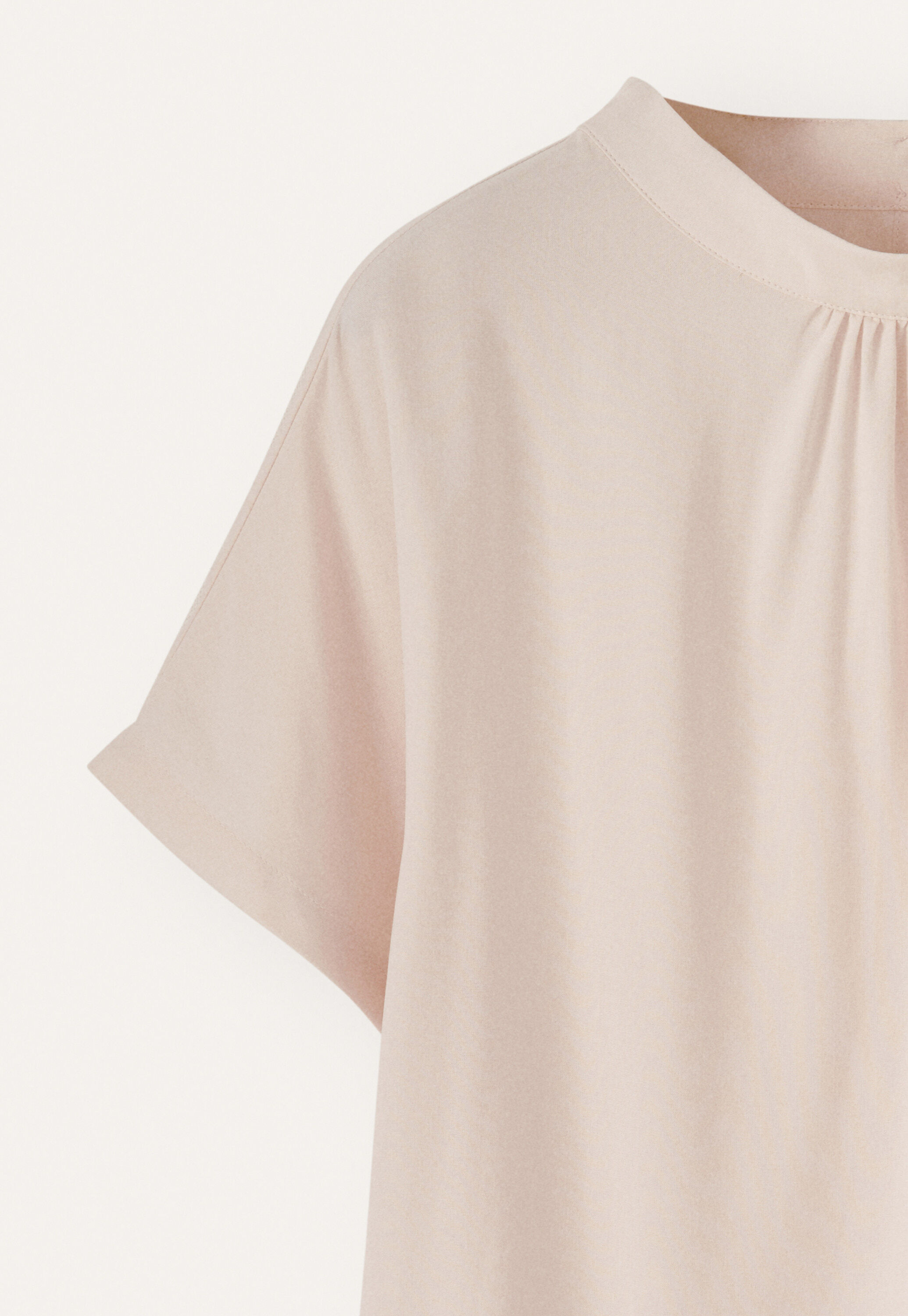 Dolman-sleeve blouse