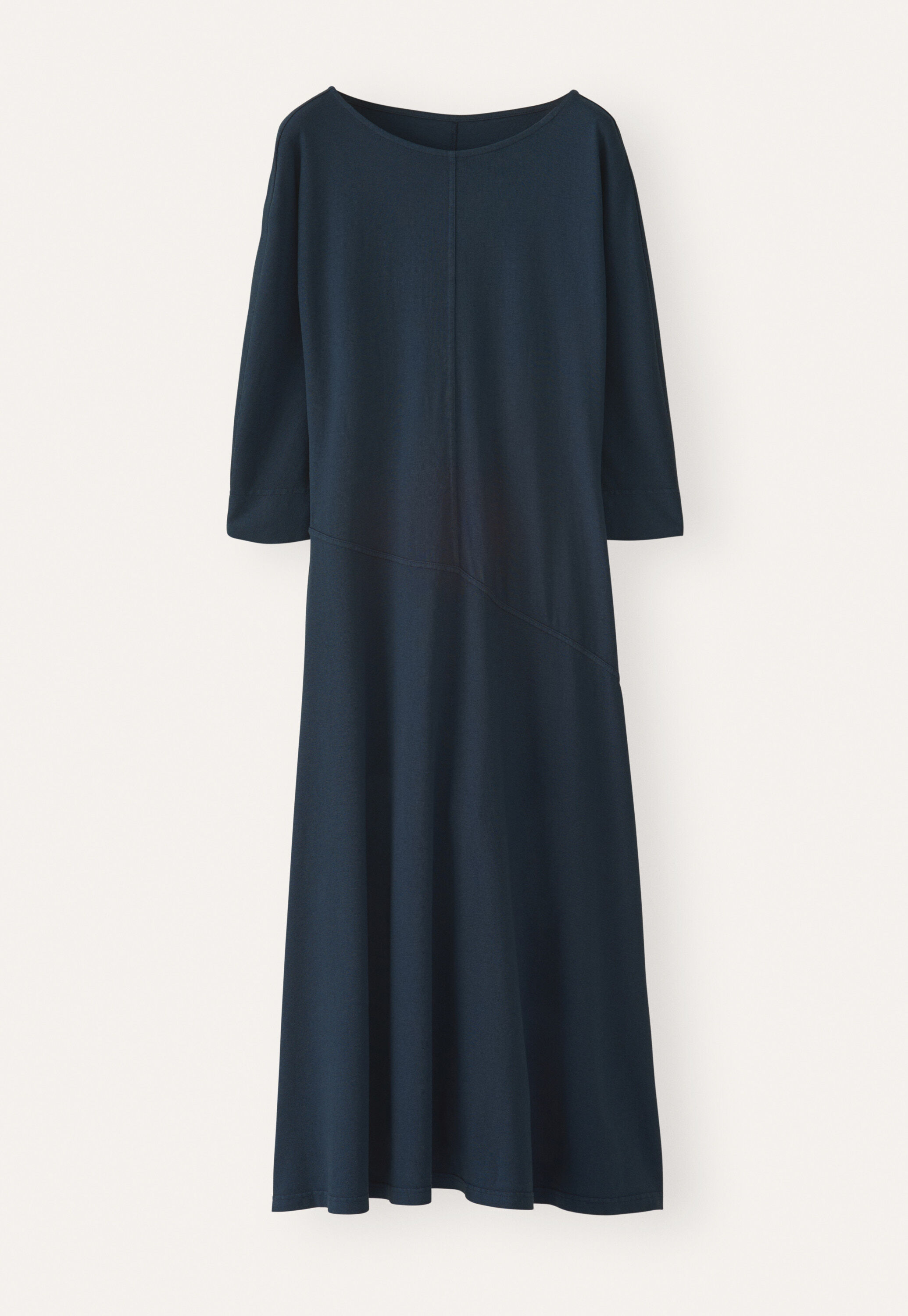 Jersey bias-cut dress
