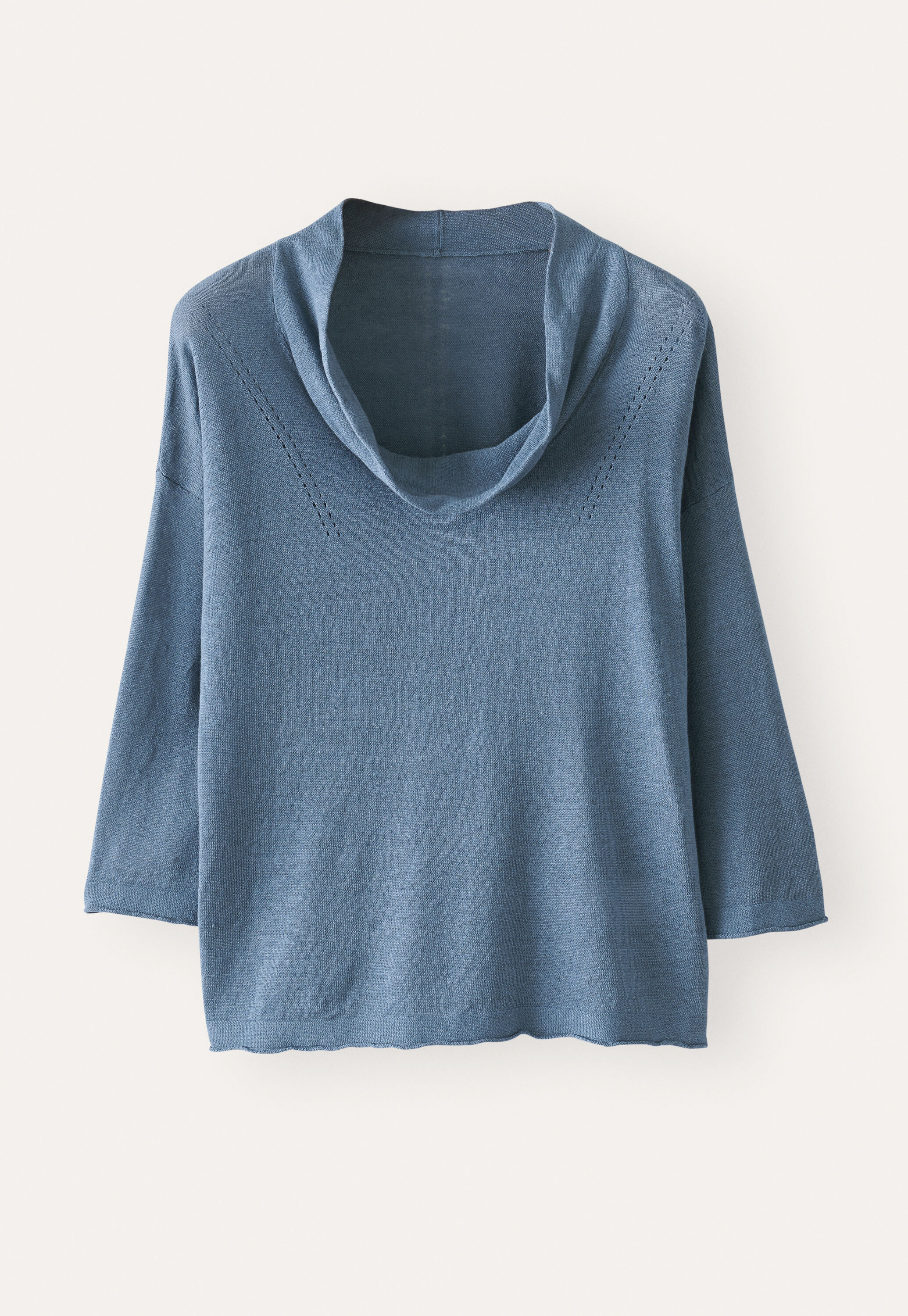 Cowl-neck sweater