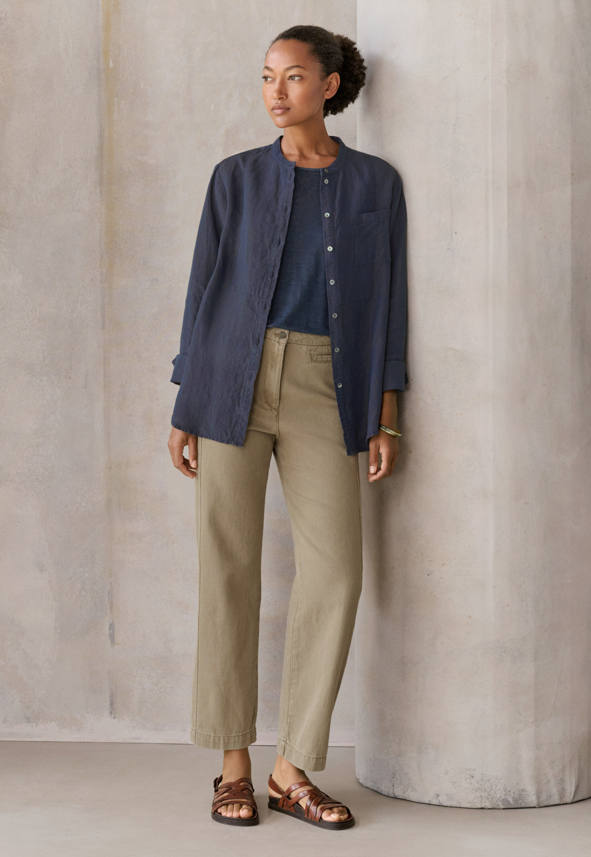 Slim cropped jeans