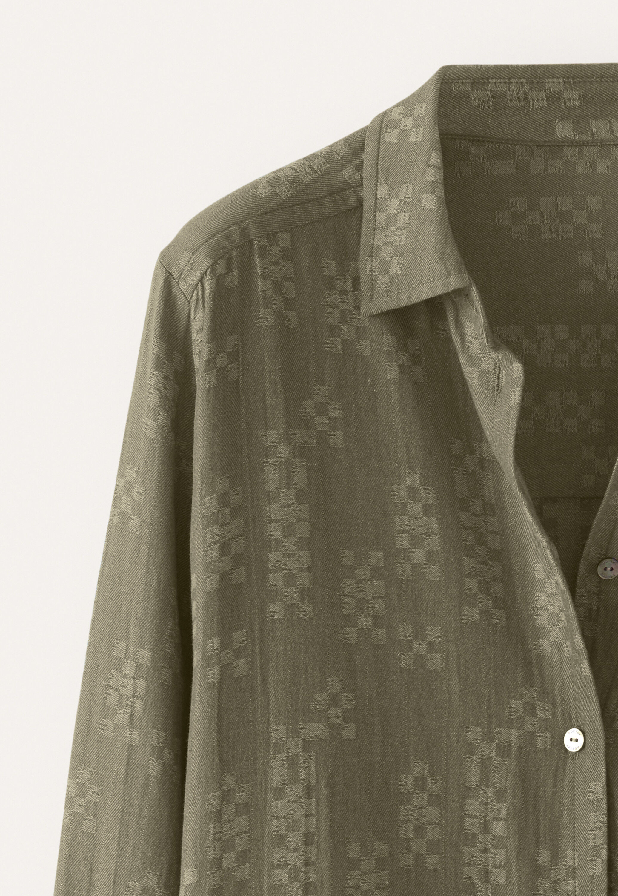 Jacquard overshirt