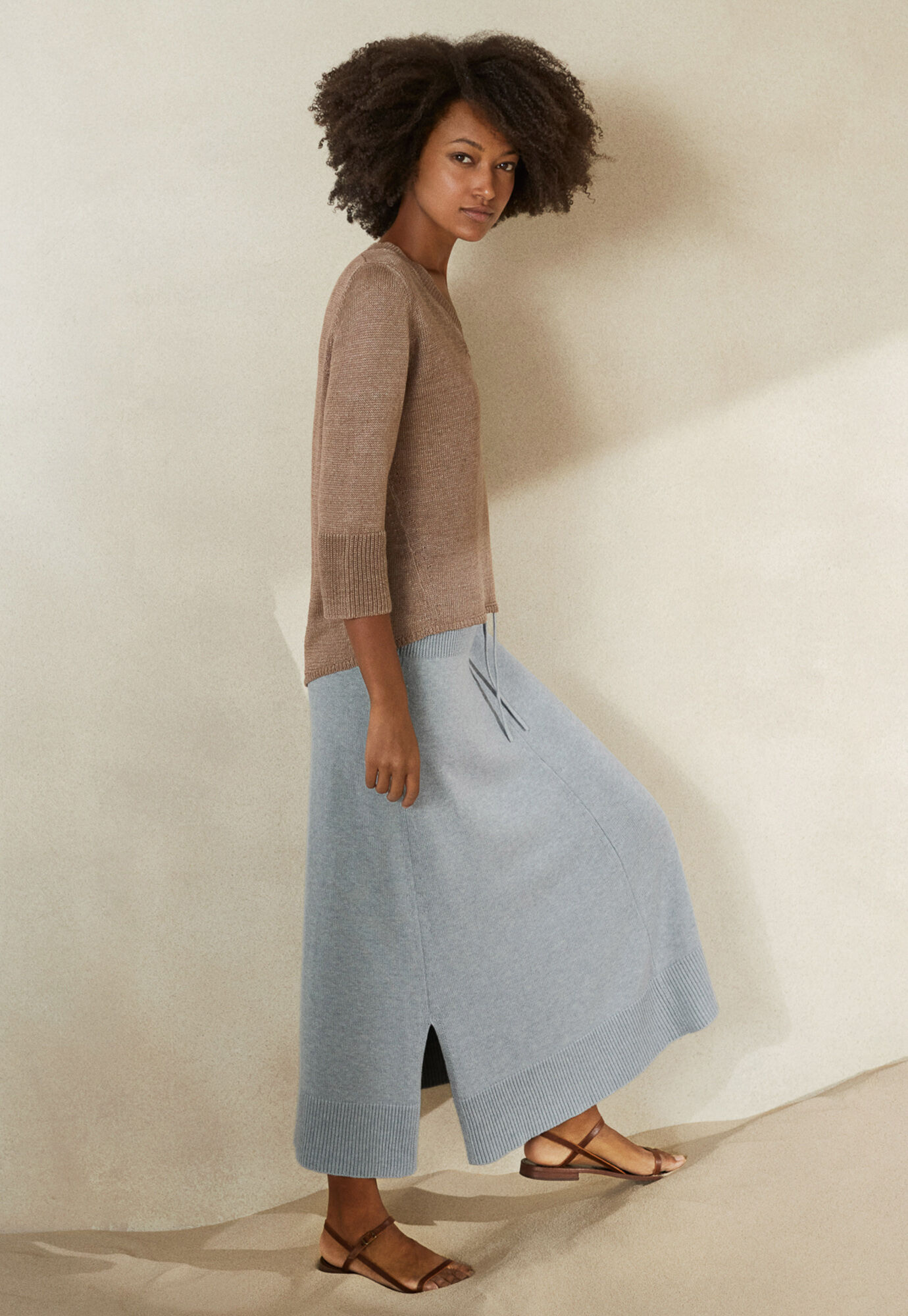 Knitted skirt