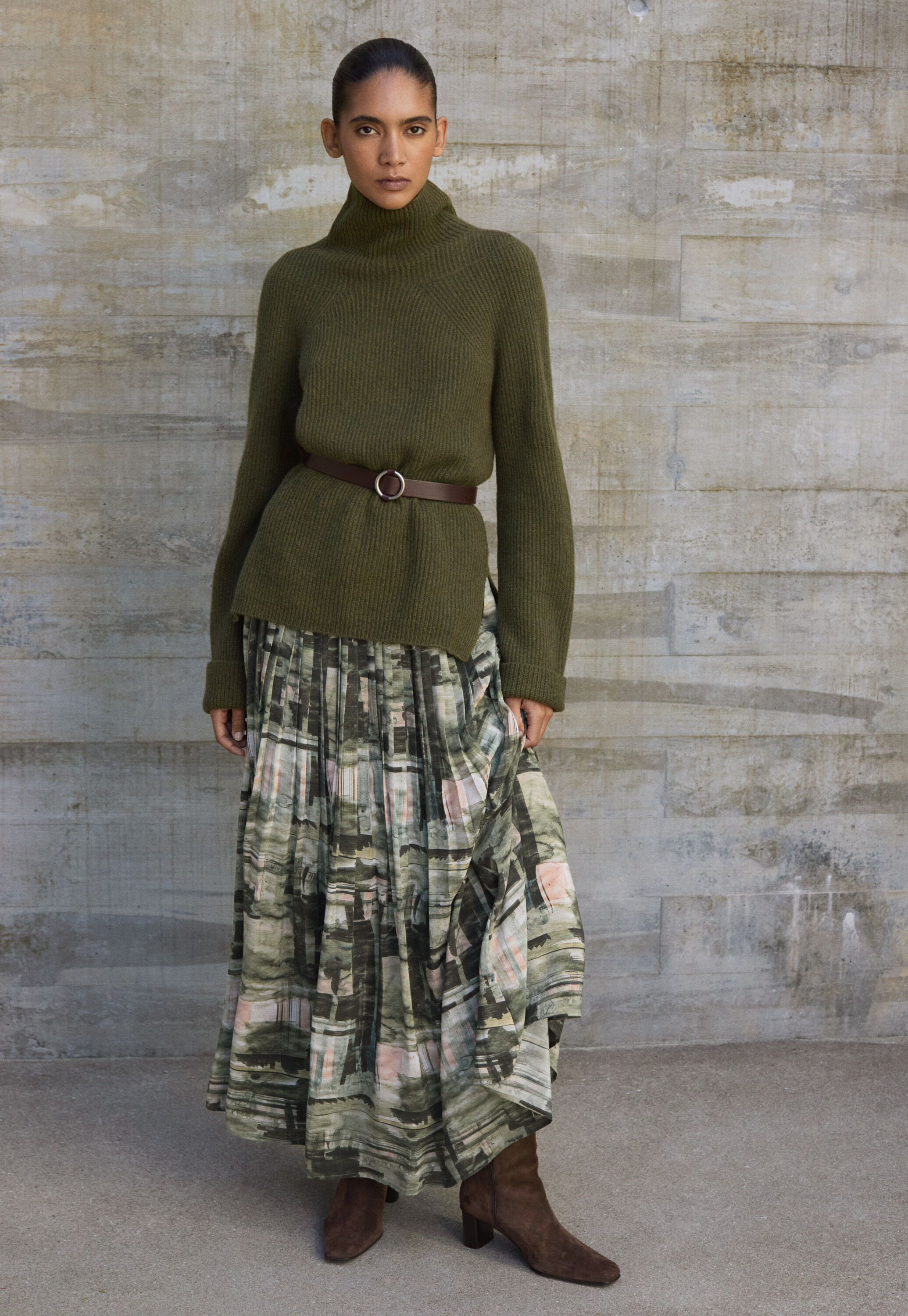 Roll-neck sweater
