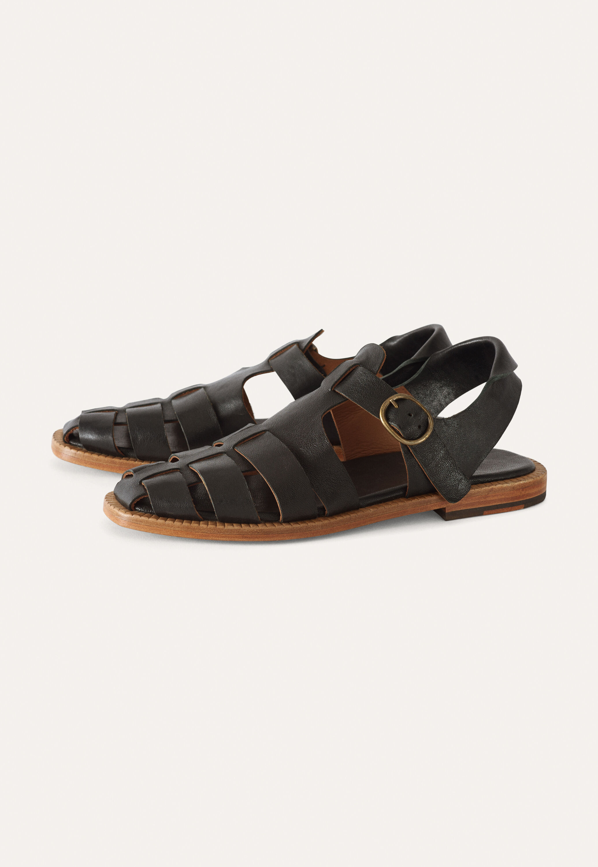 Caged sandals