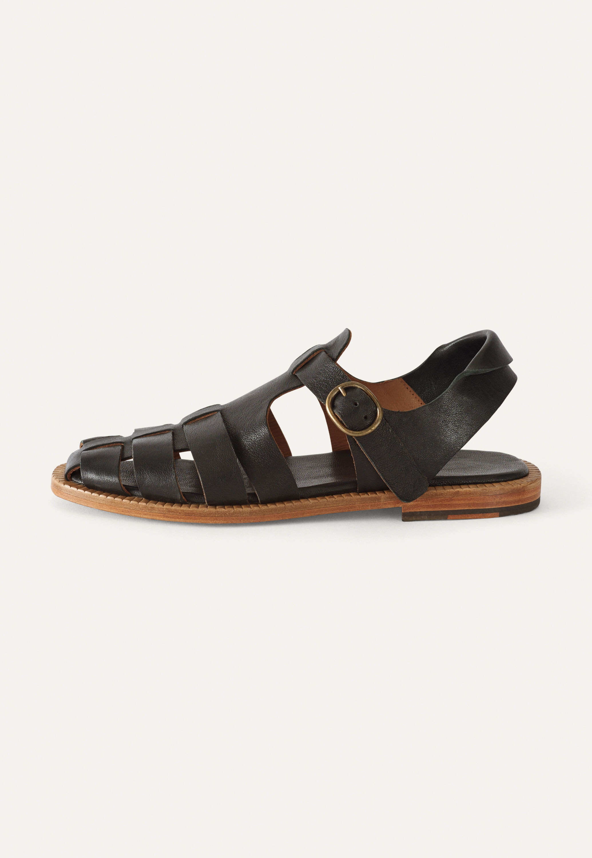 Caged sandals