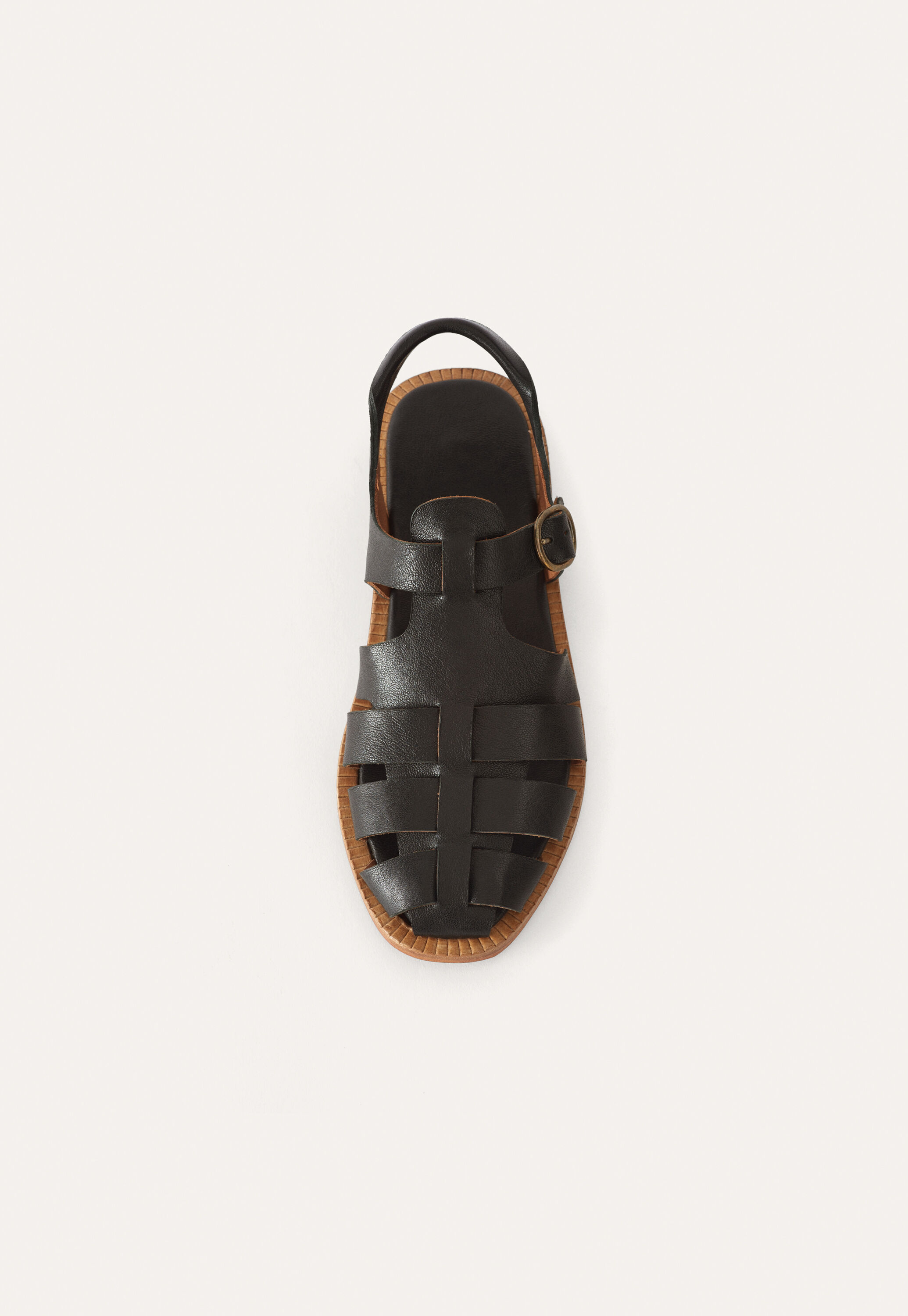Caged sandals