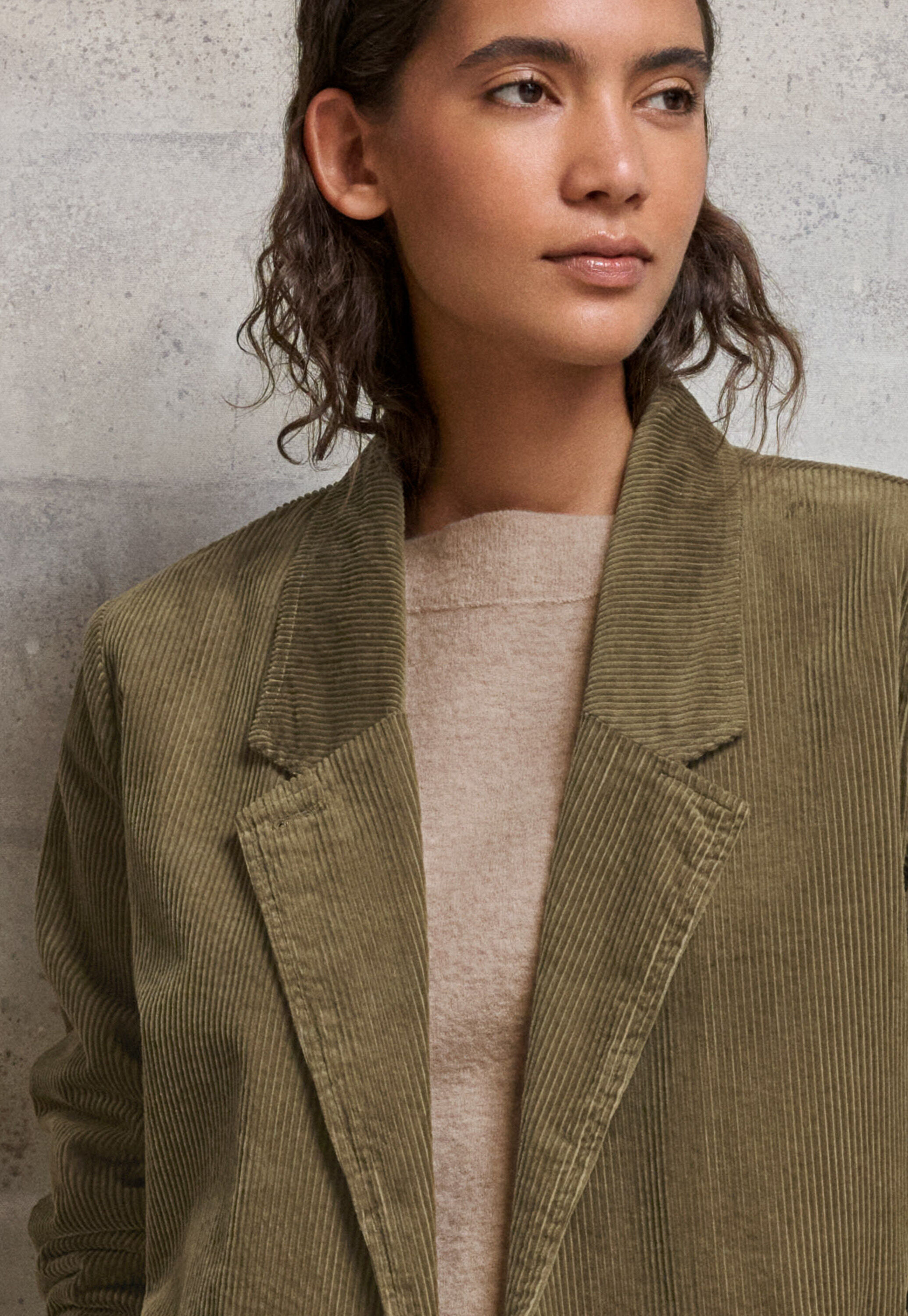 Double-breasted jacket