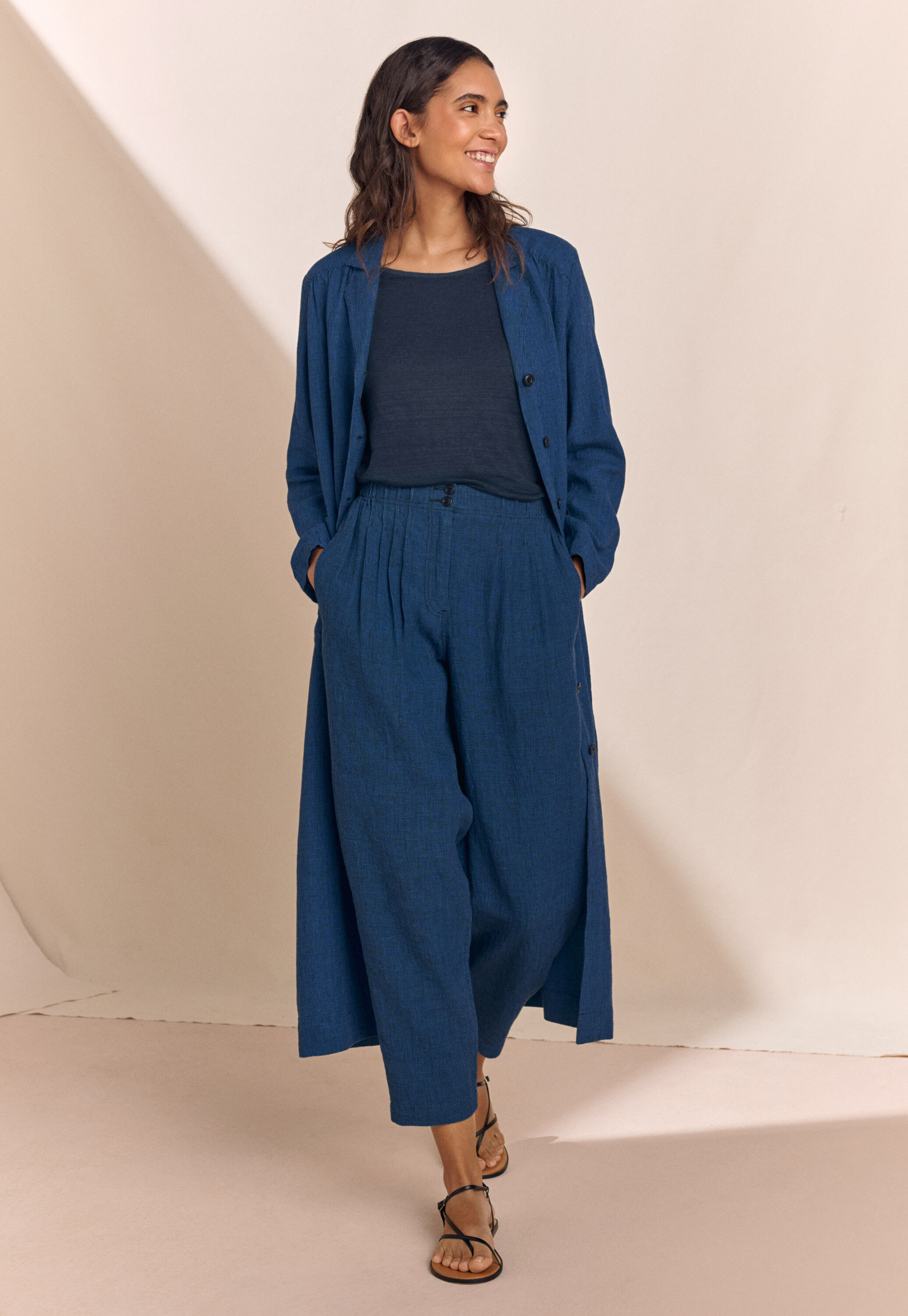 Tapered trousers