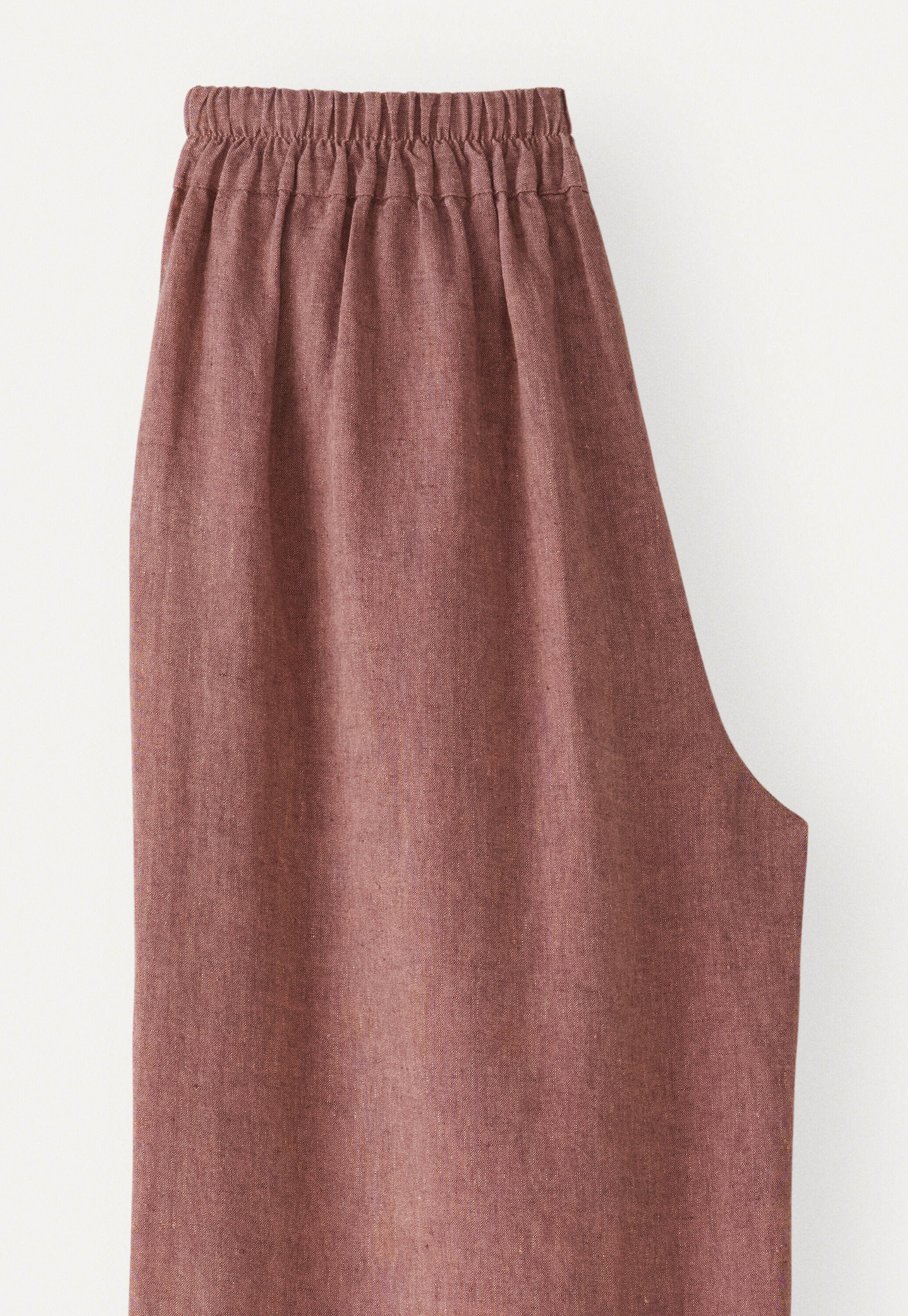 Flat-front trousers