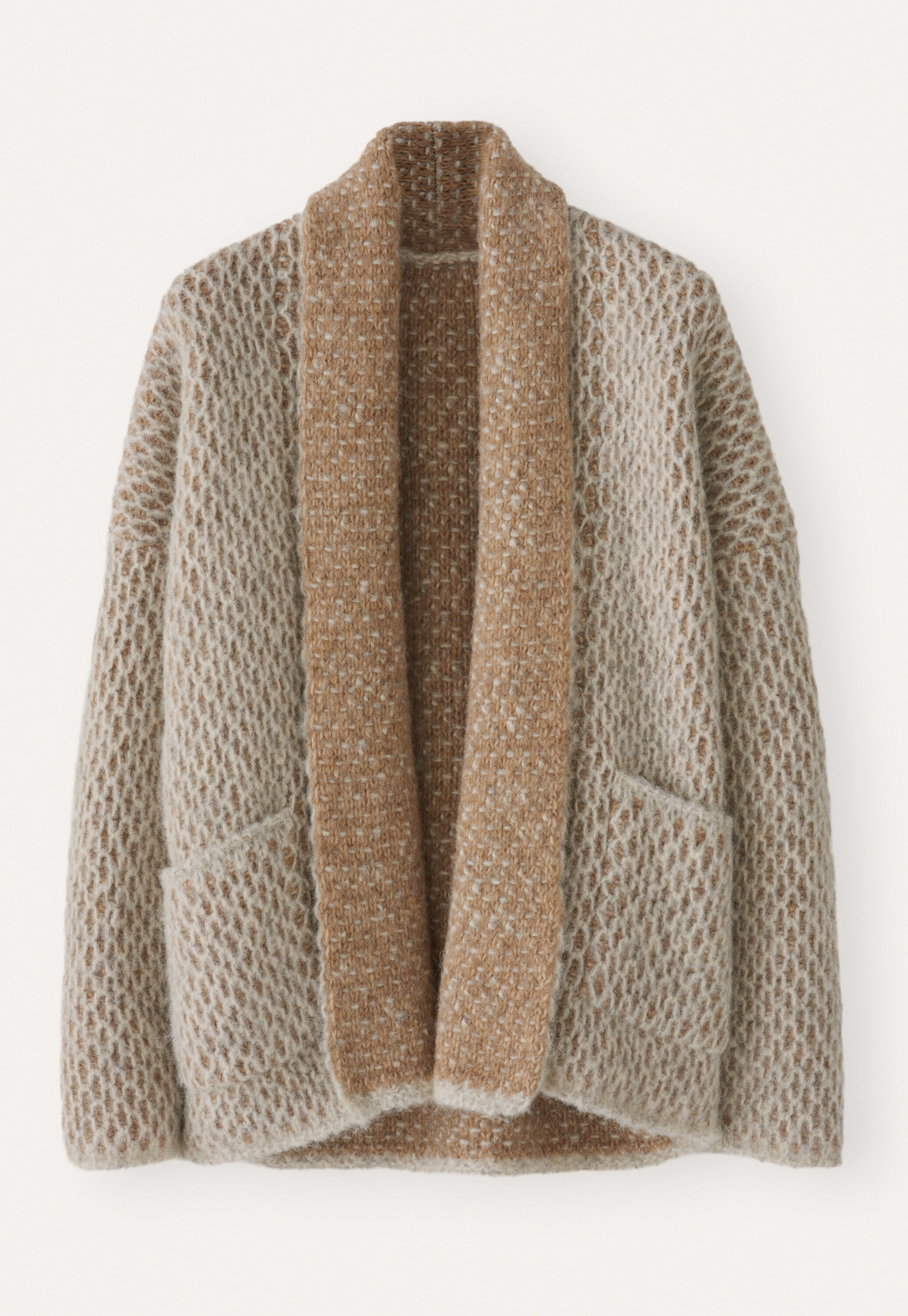 Shawl cardigan