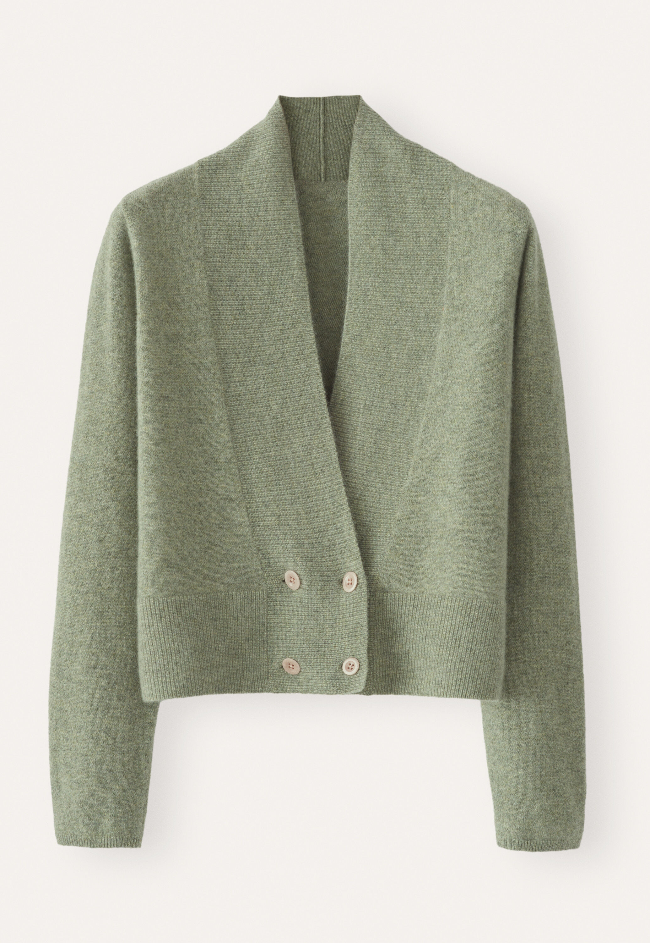 Double-breasted cardigan