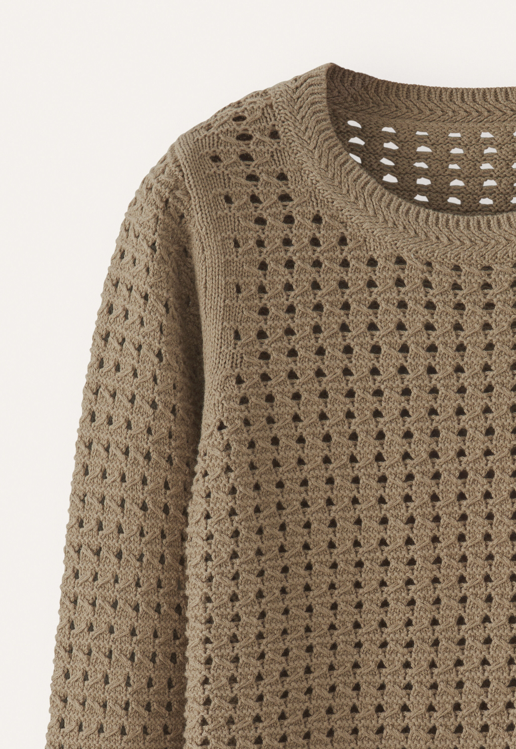 Crochet sweater