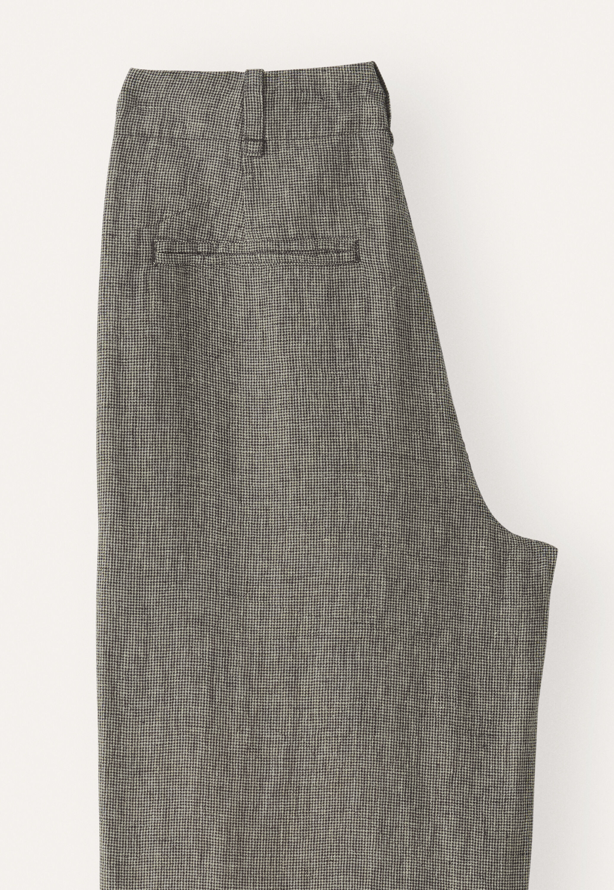 Pleat-front trousers