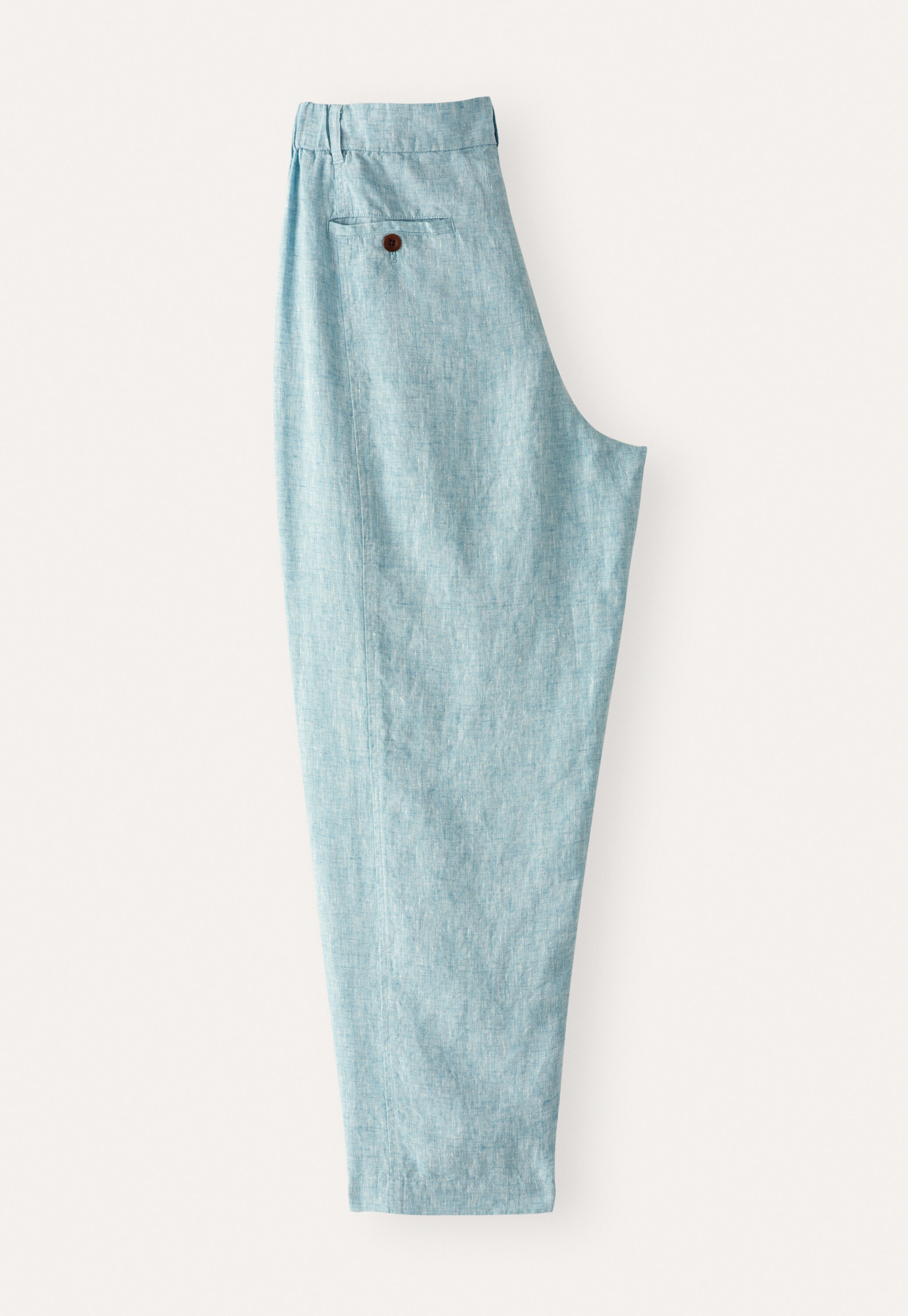 Cropped tapered trousers