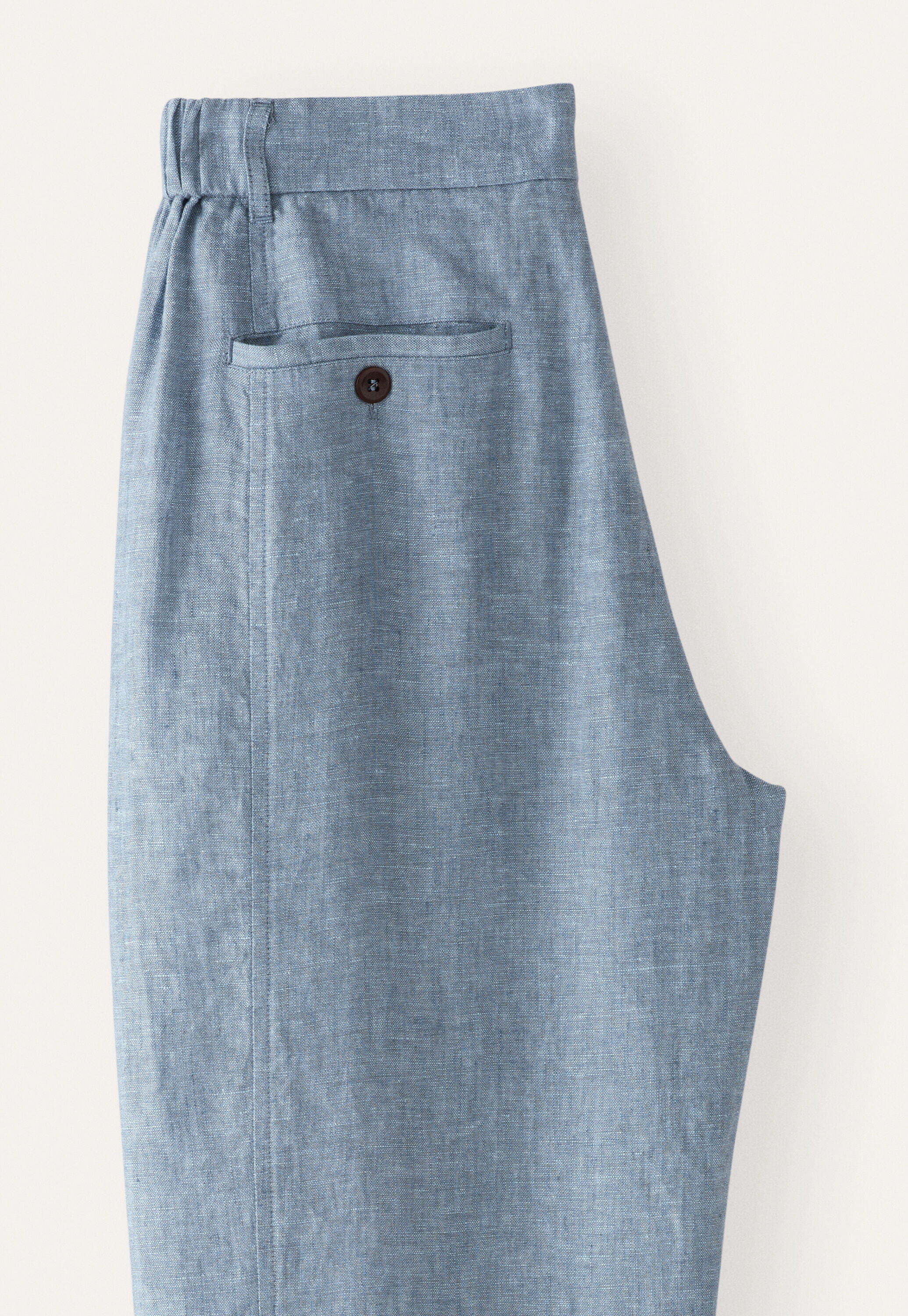 Cropped tapered trousers