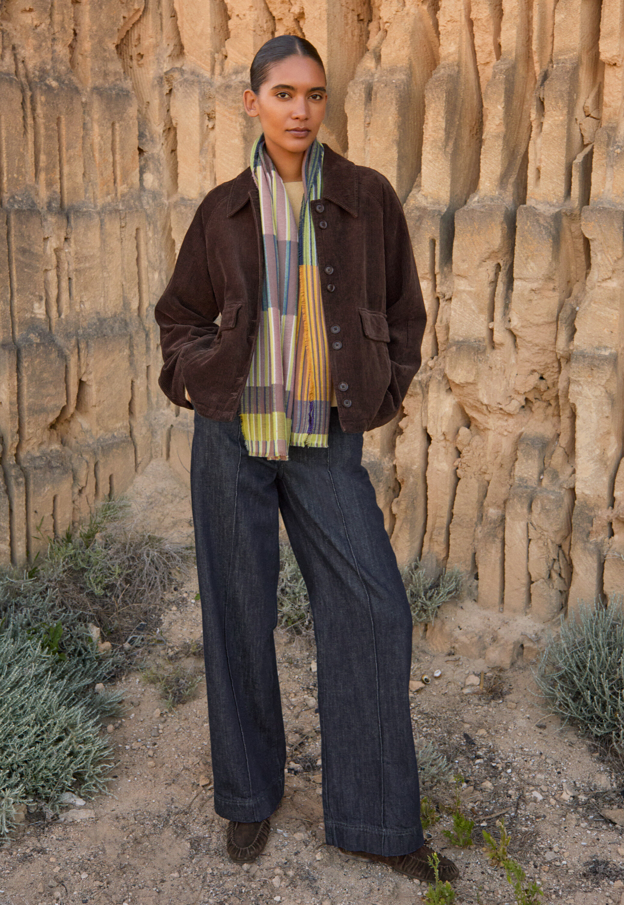 Pleat-front trousers