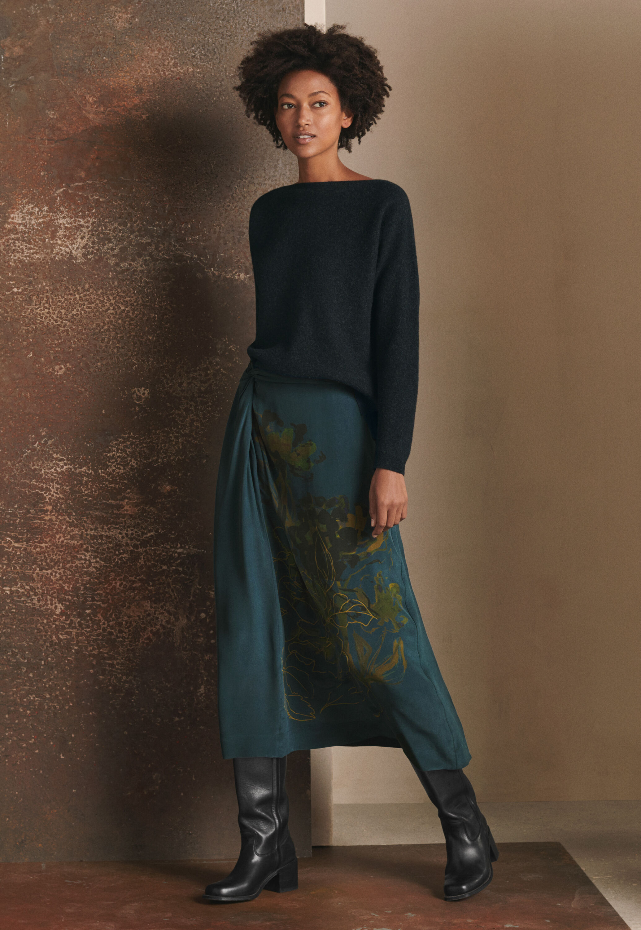 Printed skirt