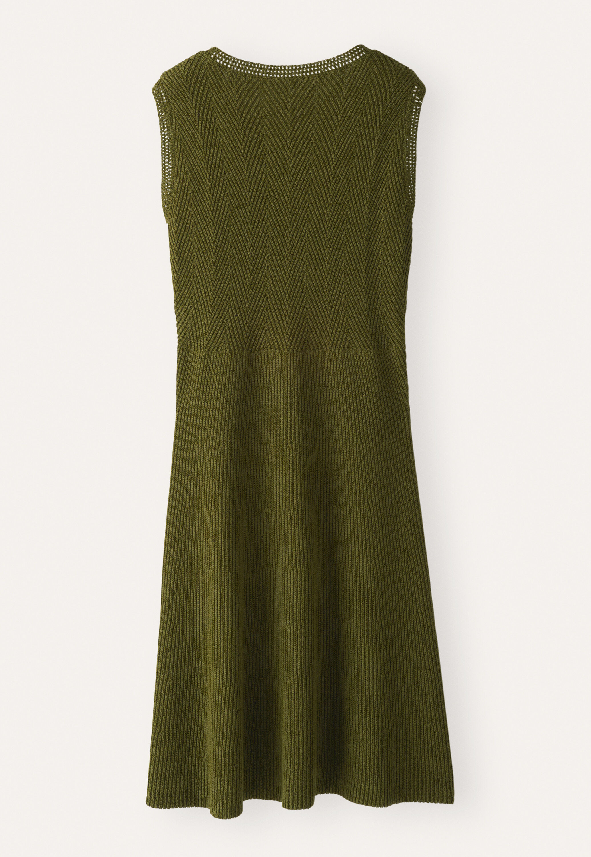 Knitted sleeveless dress