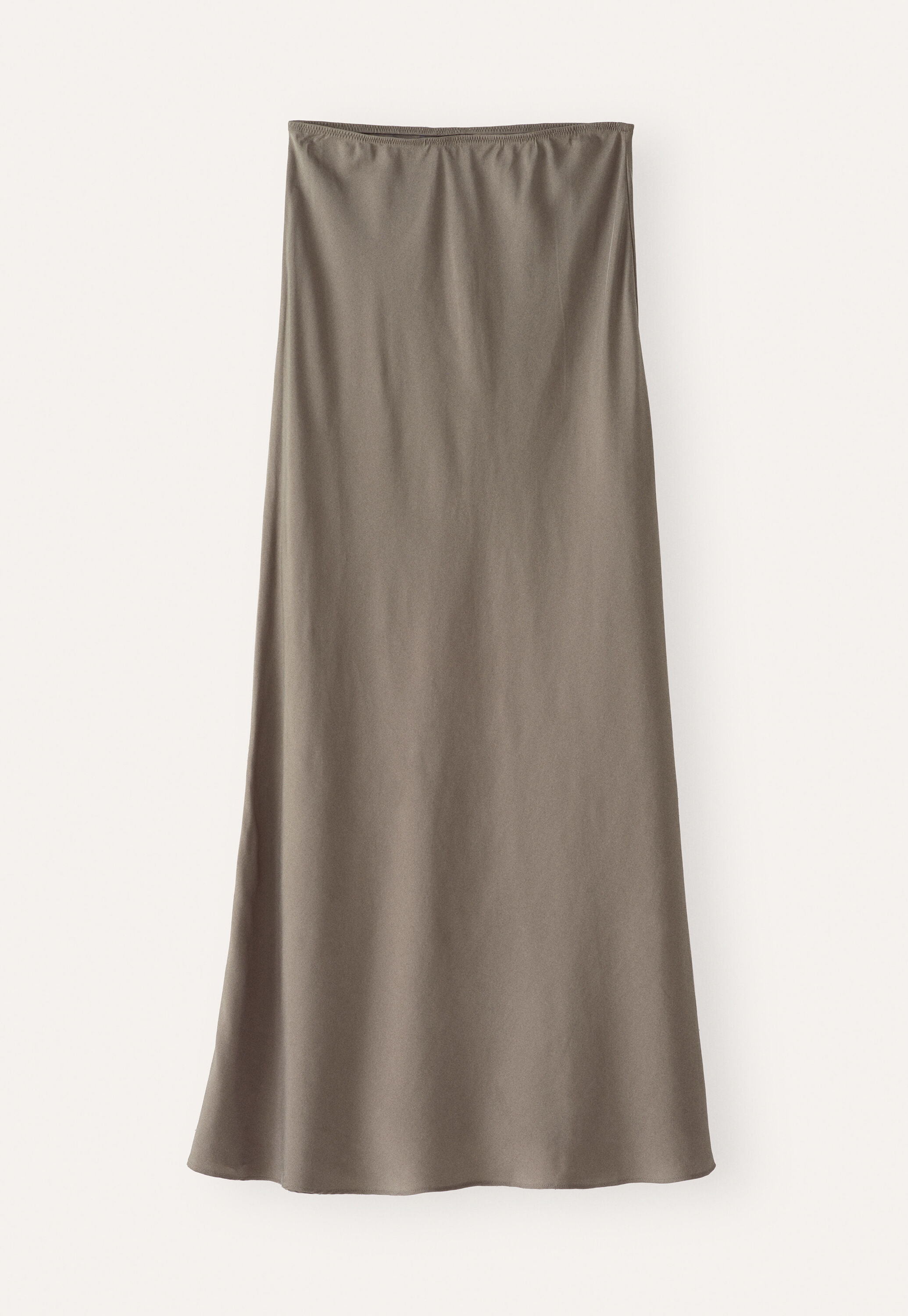 Bias-cut skirt