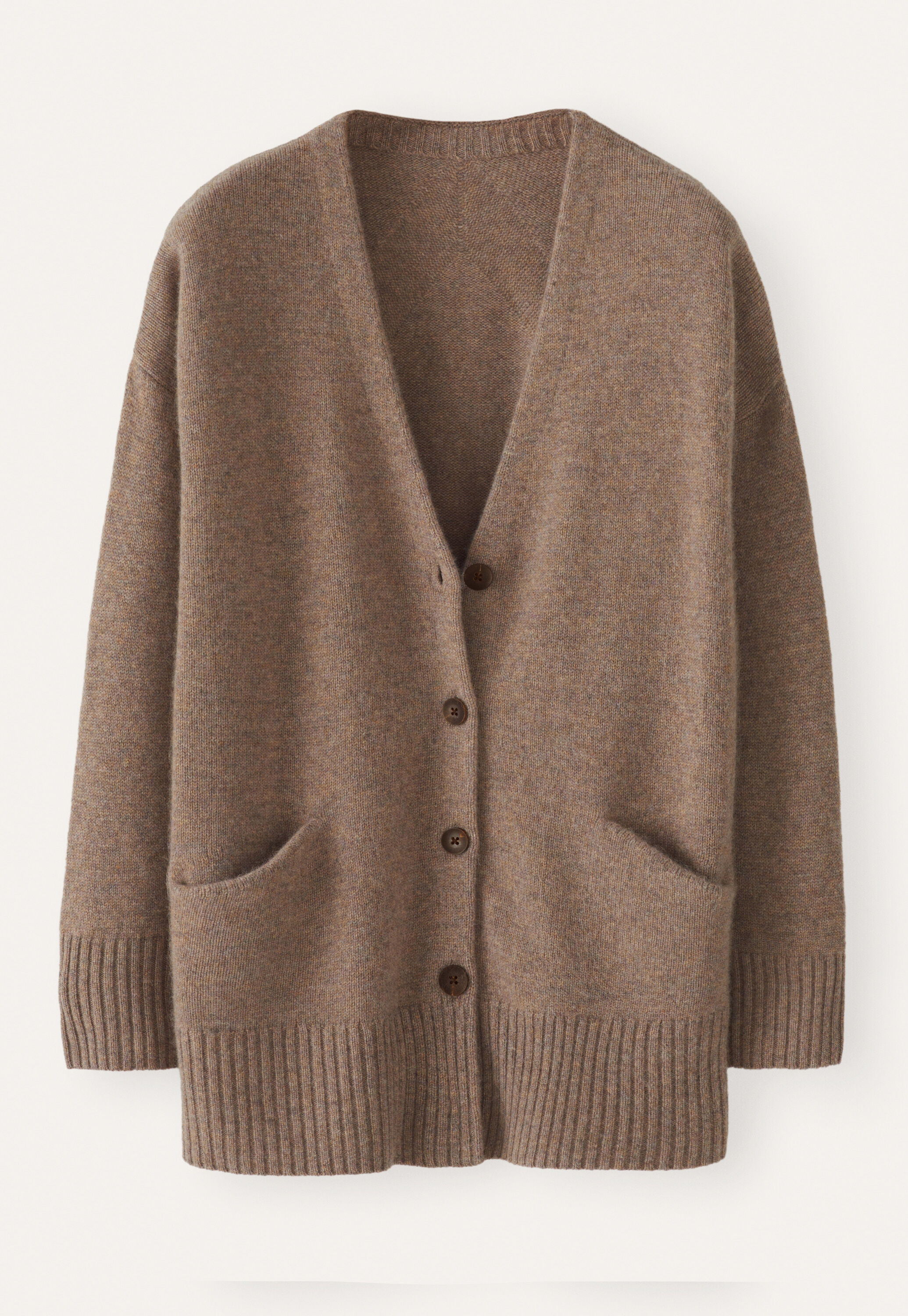 V-neck cardigan