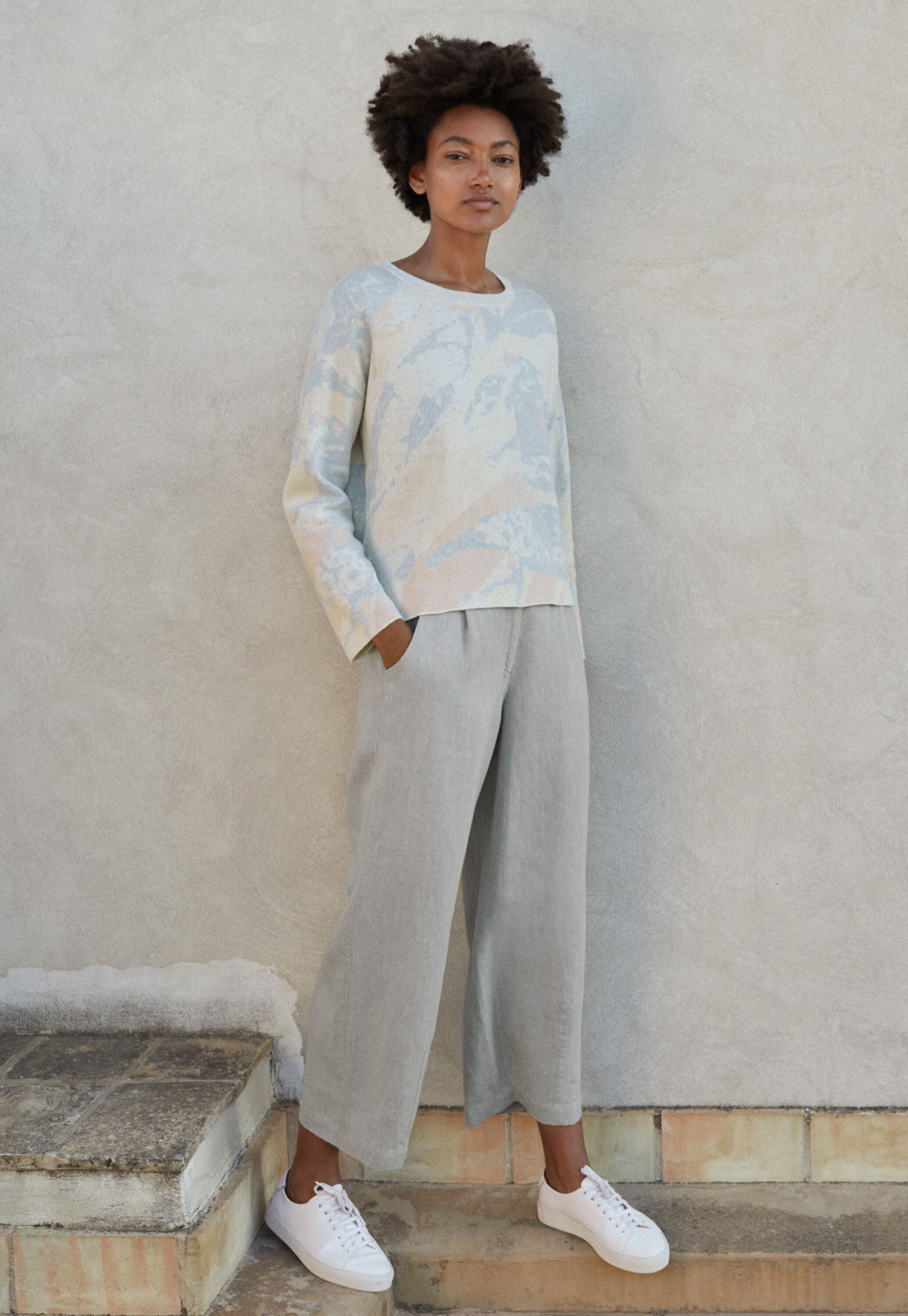 Cropped trousers