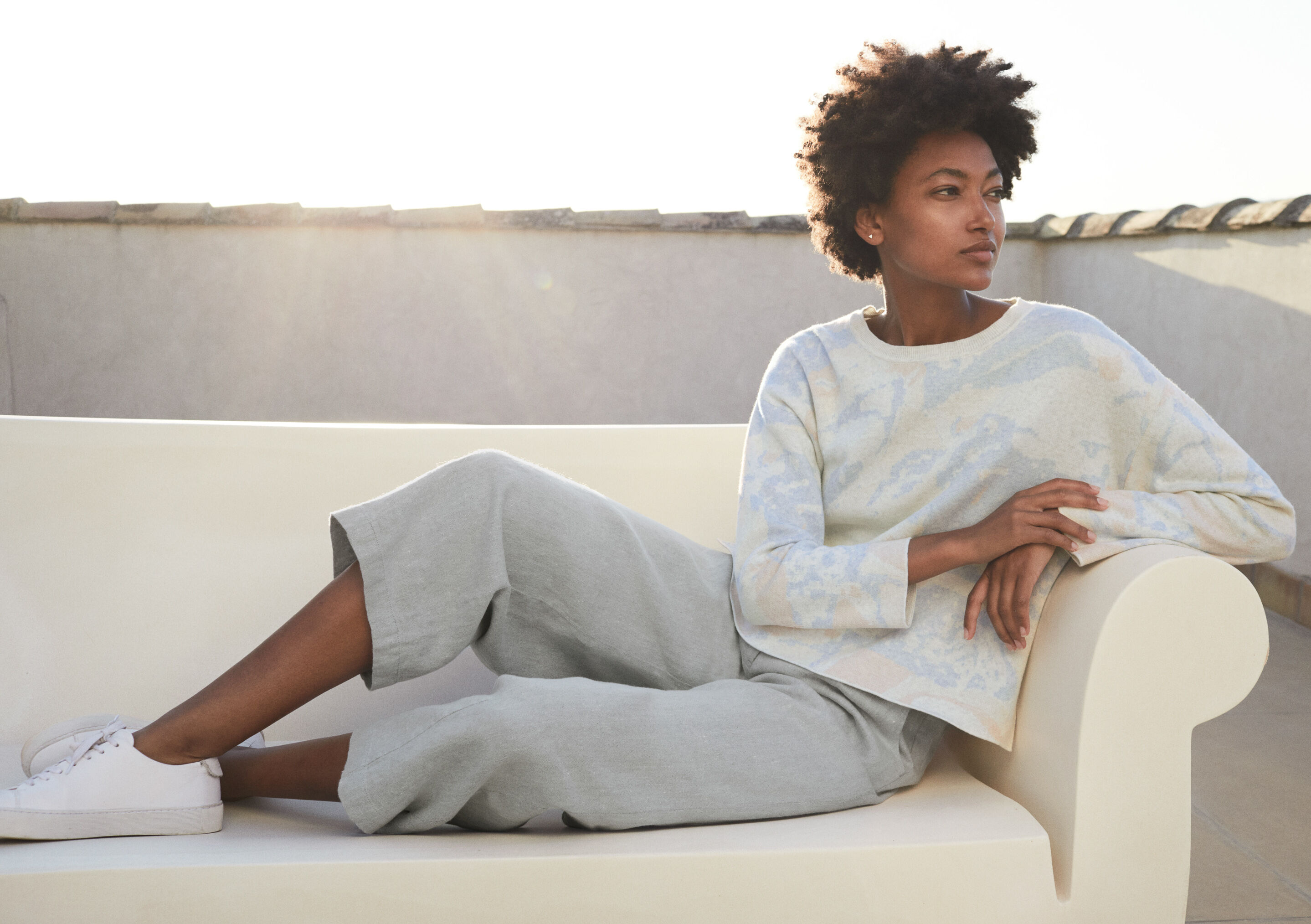 Cropped trousers