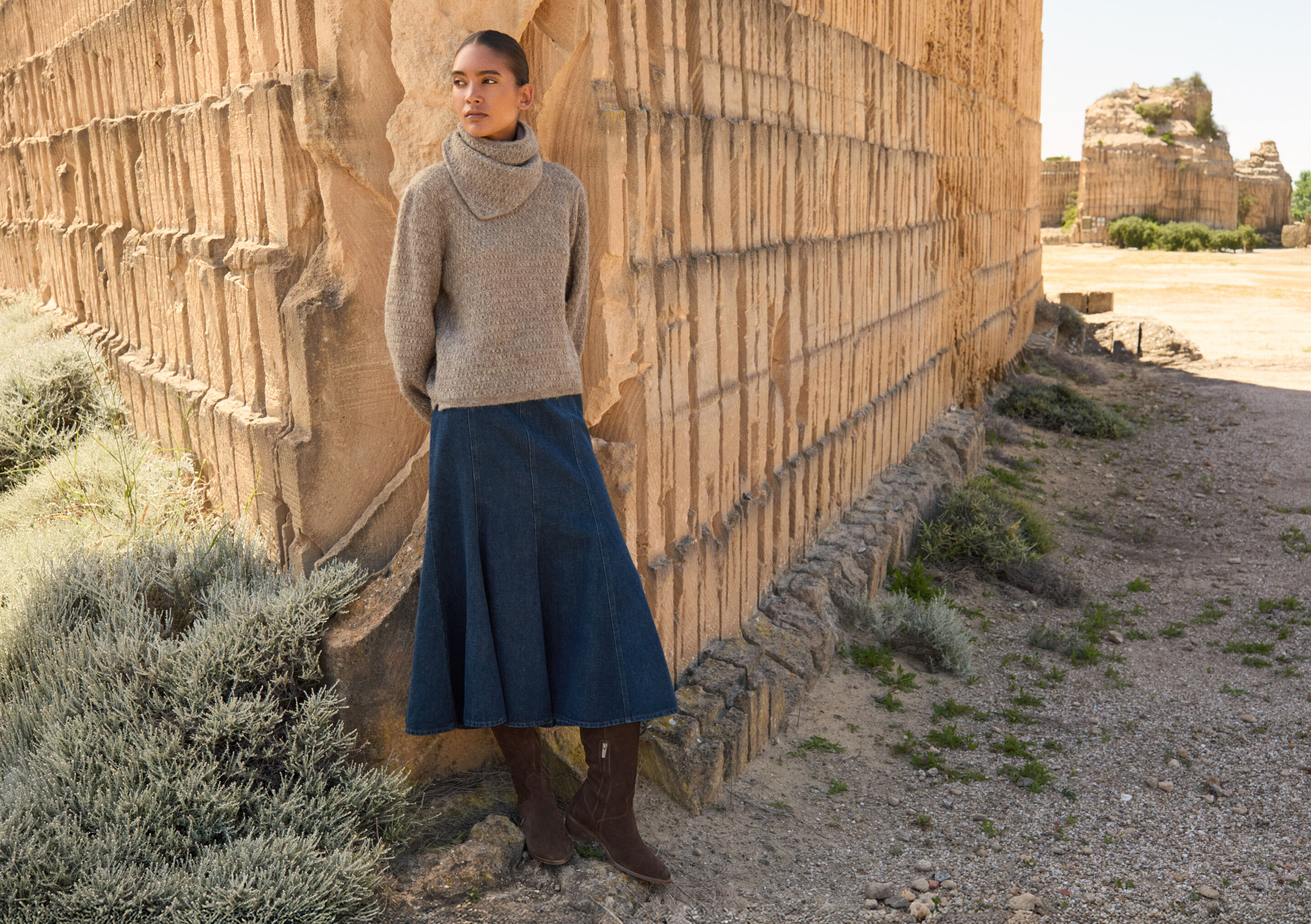 Knitted dress