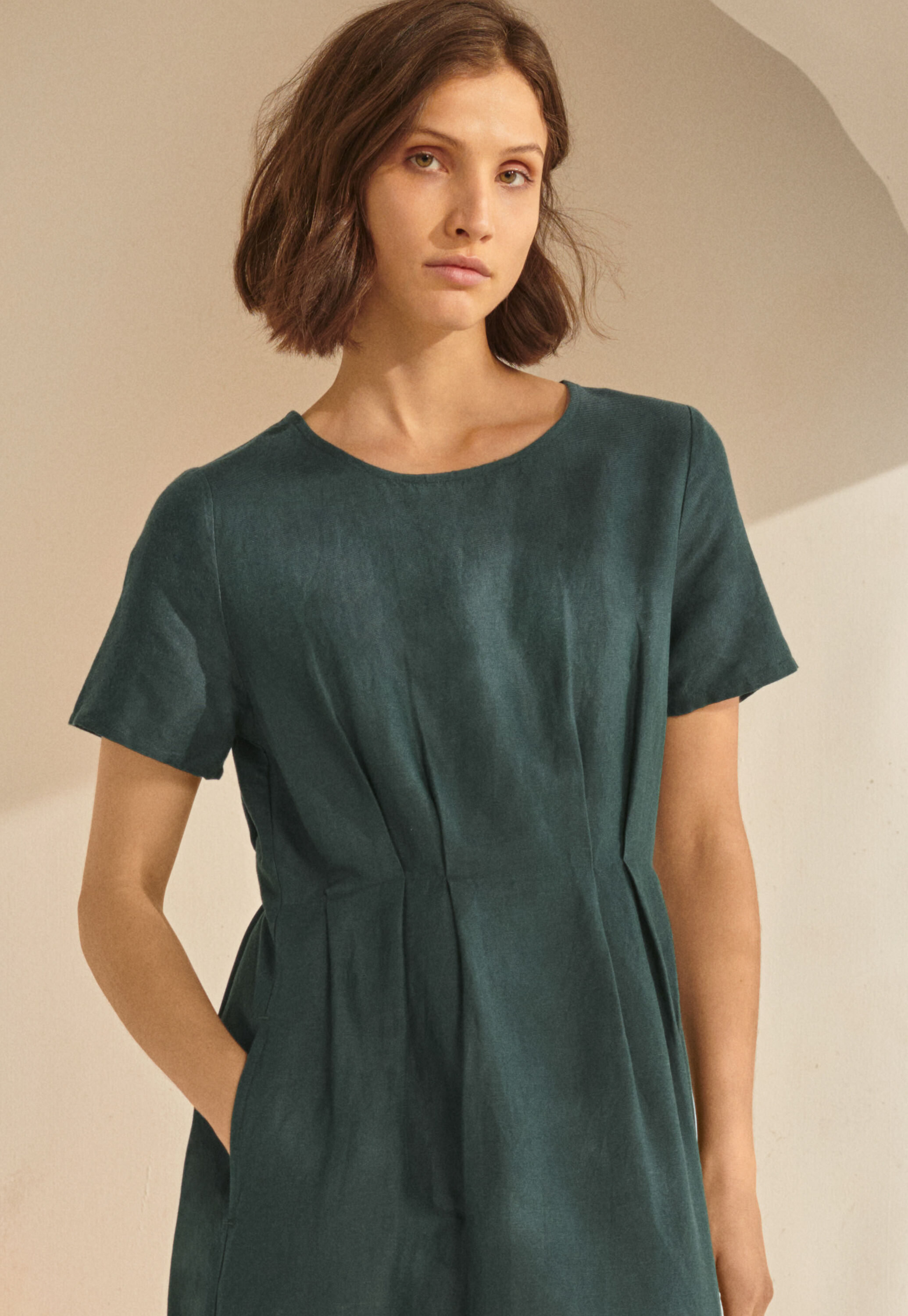 Pleated dress