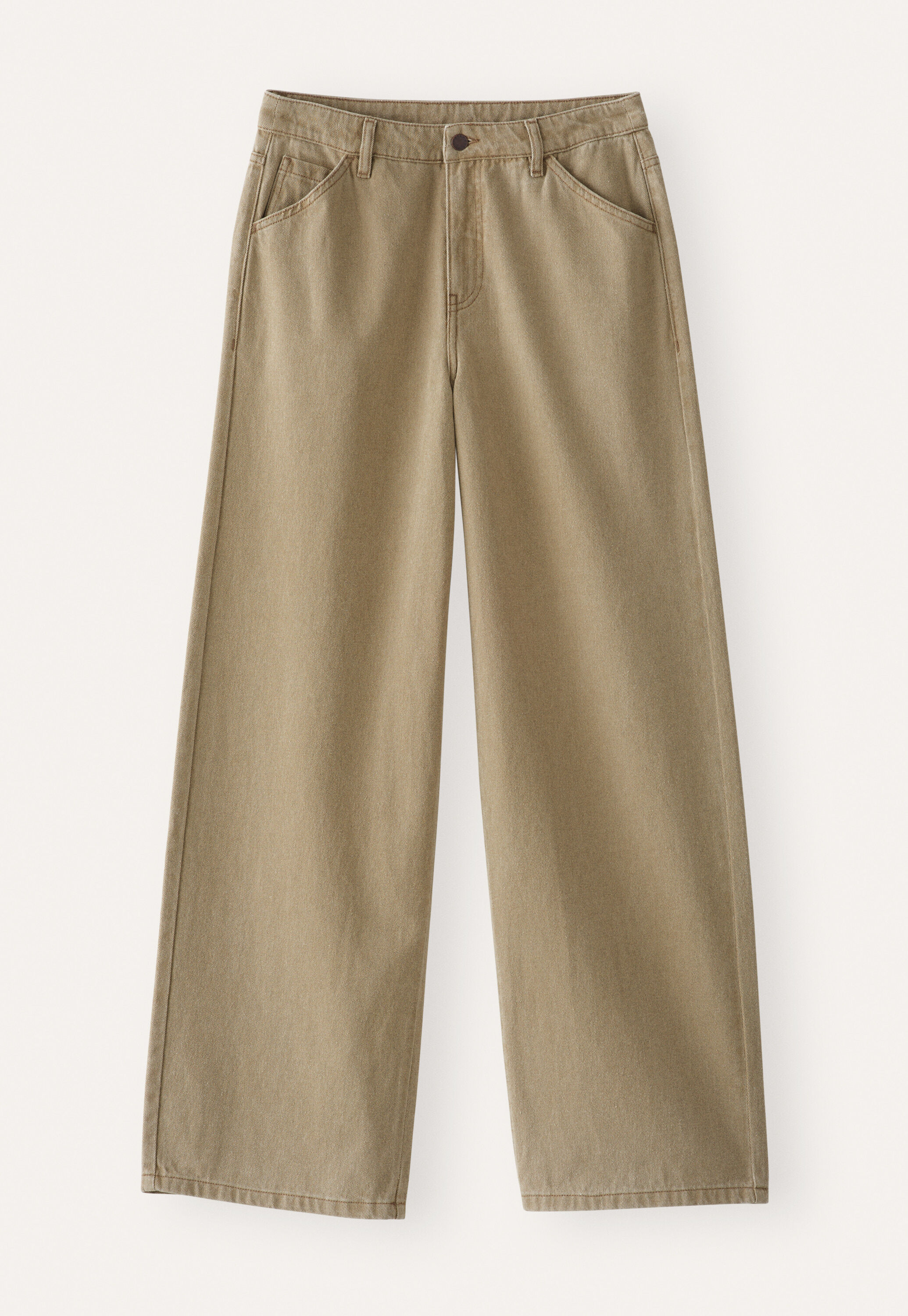 Straight leg jeans