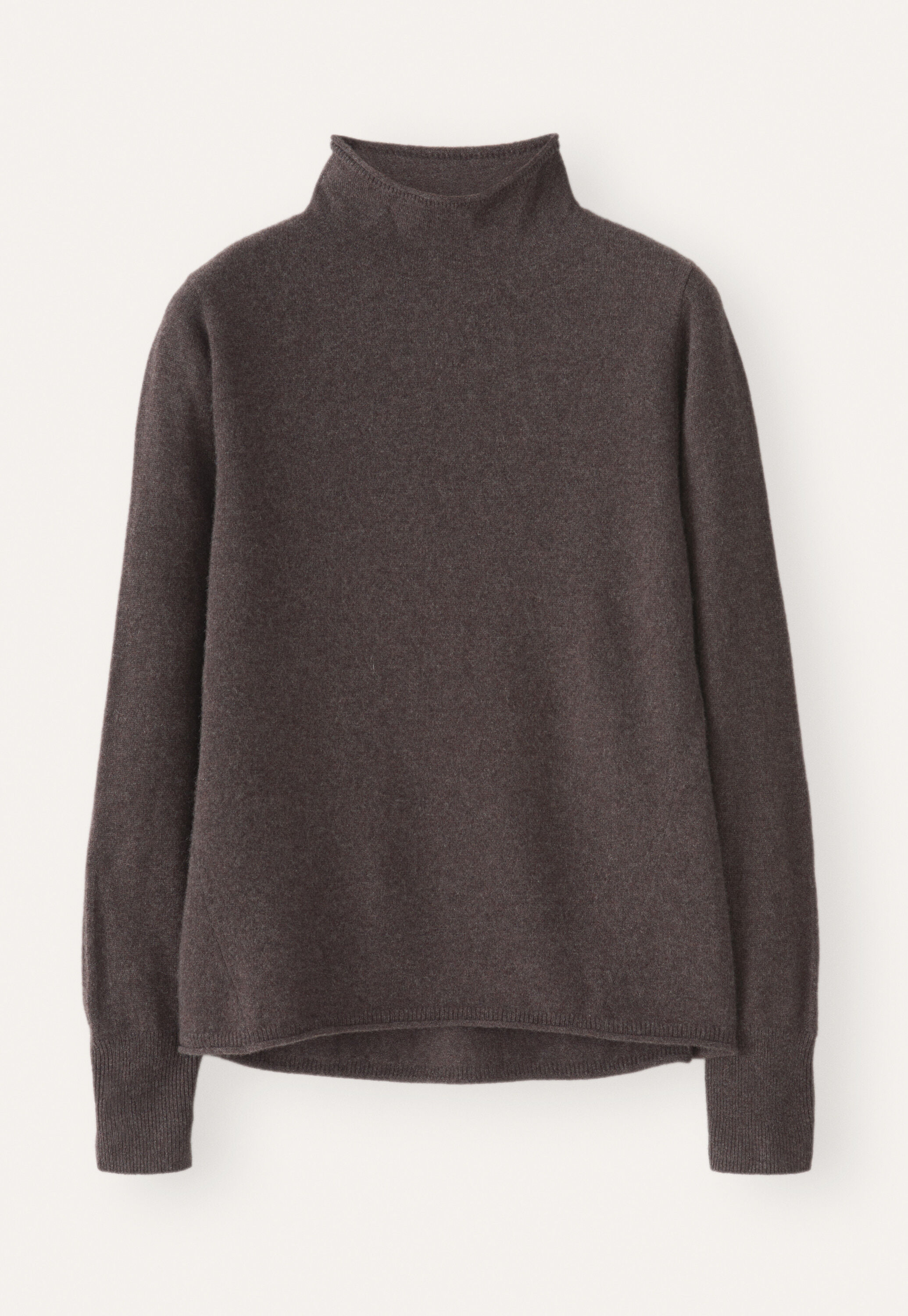 Slim funnel-neck sweater