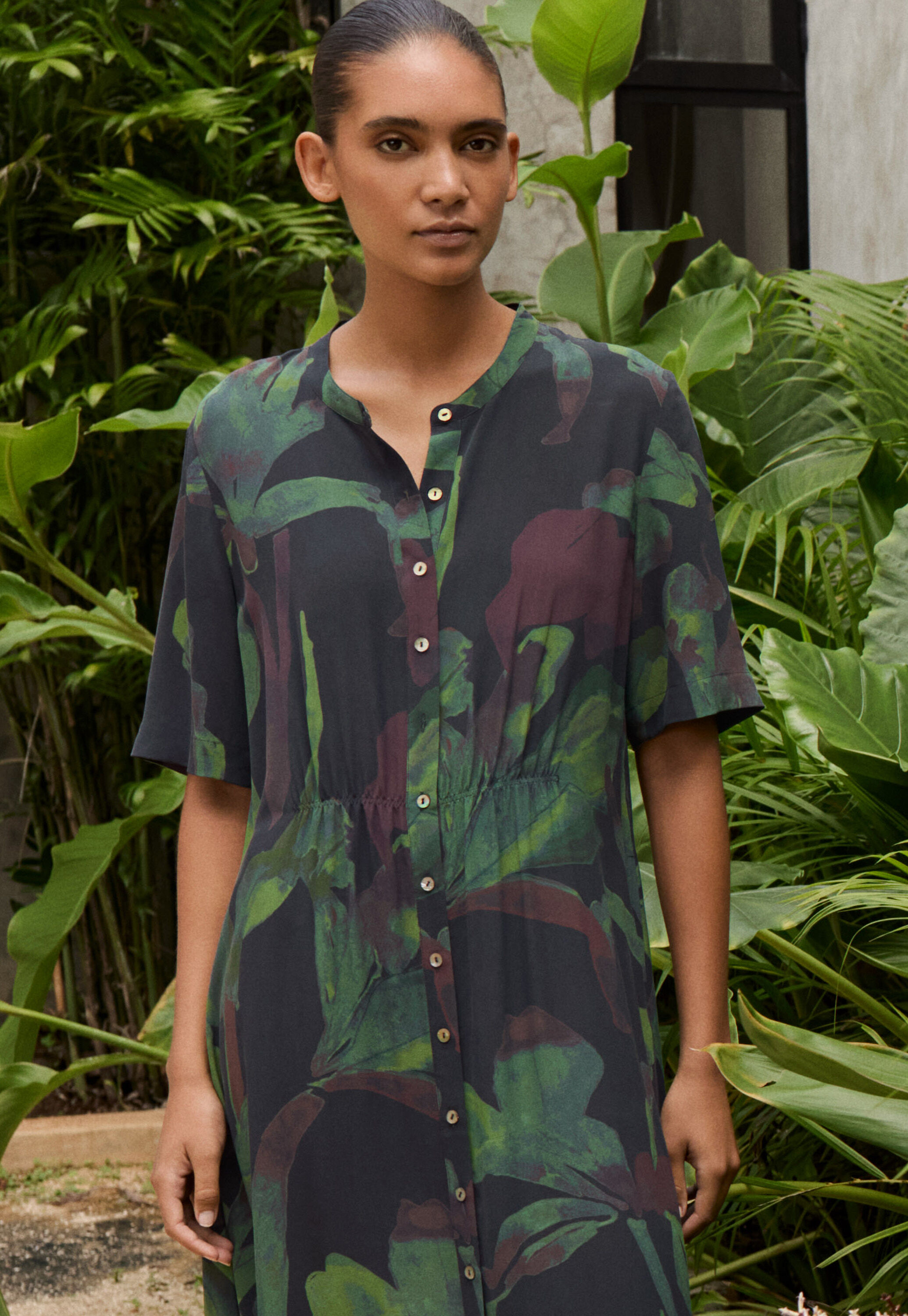 Printed dress