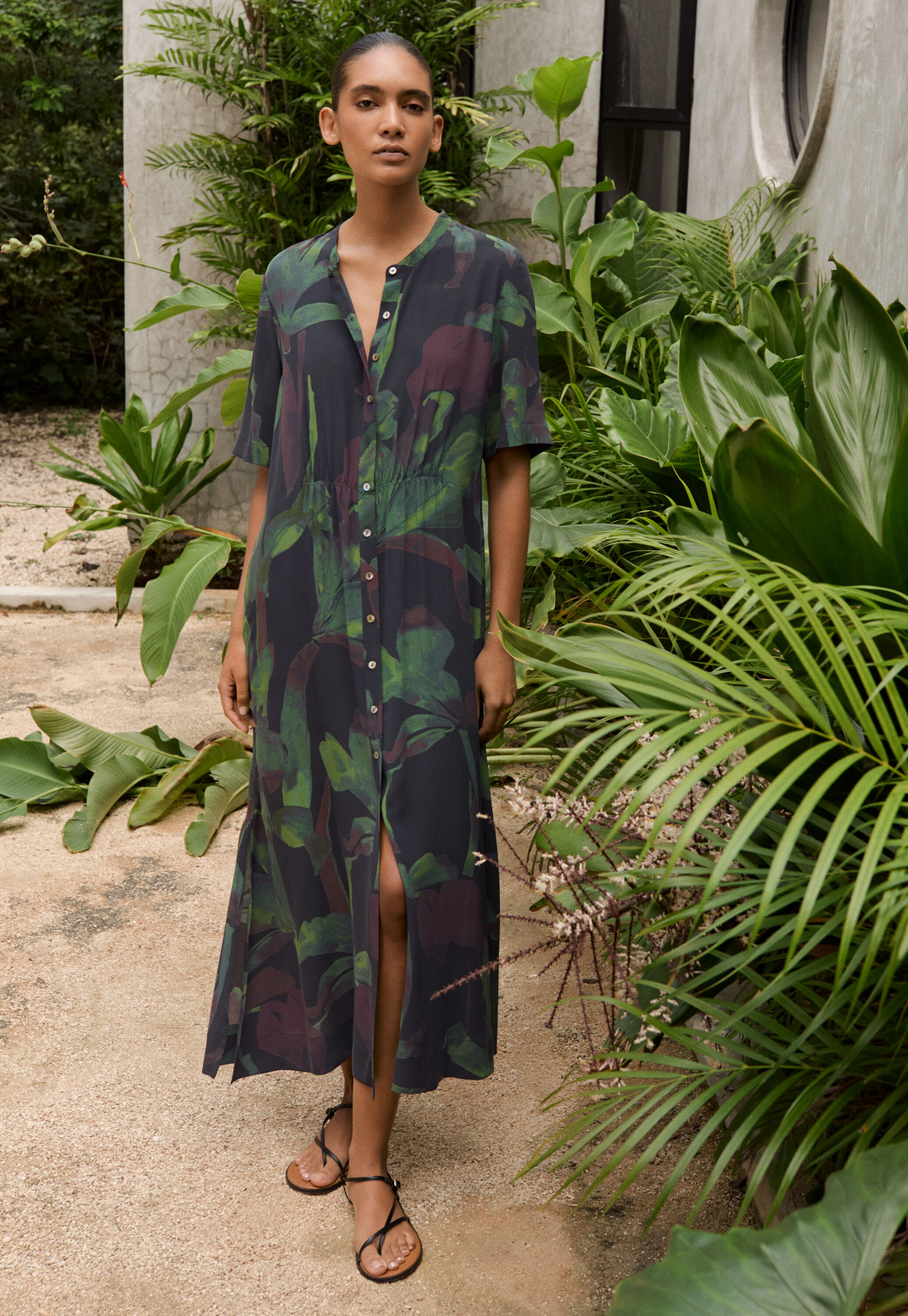 Printed dress
