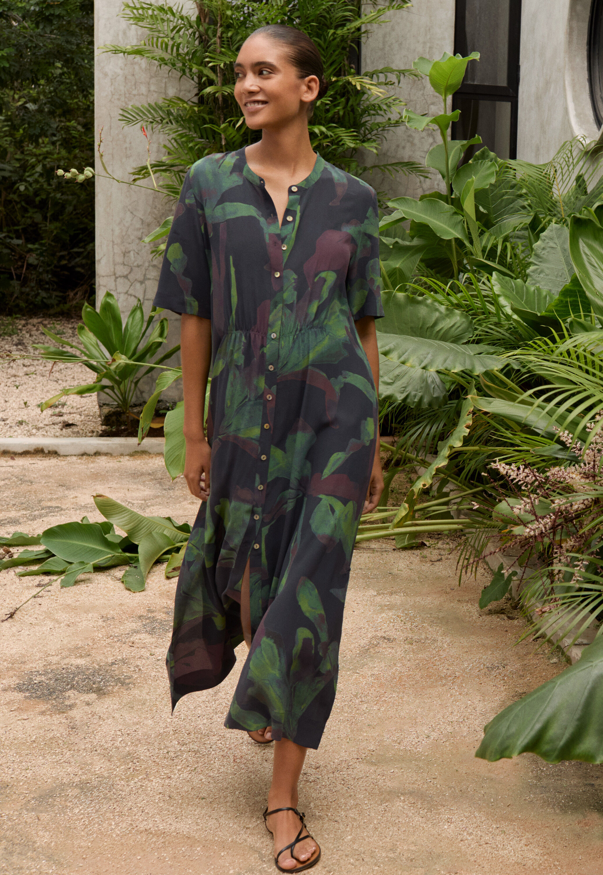 Printed dress