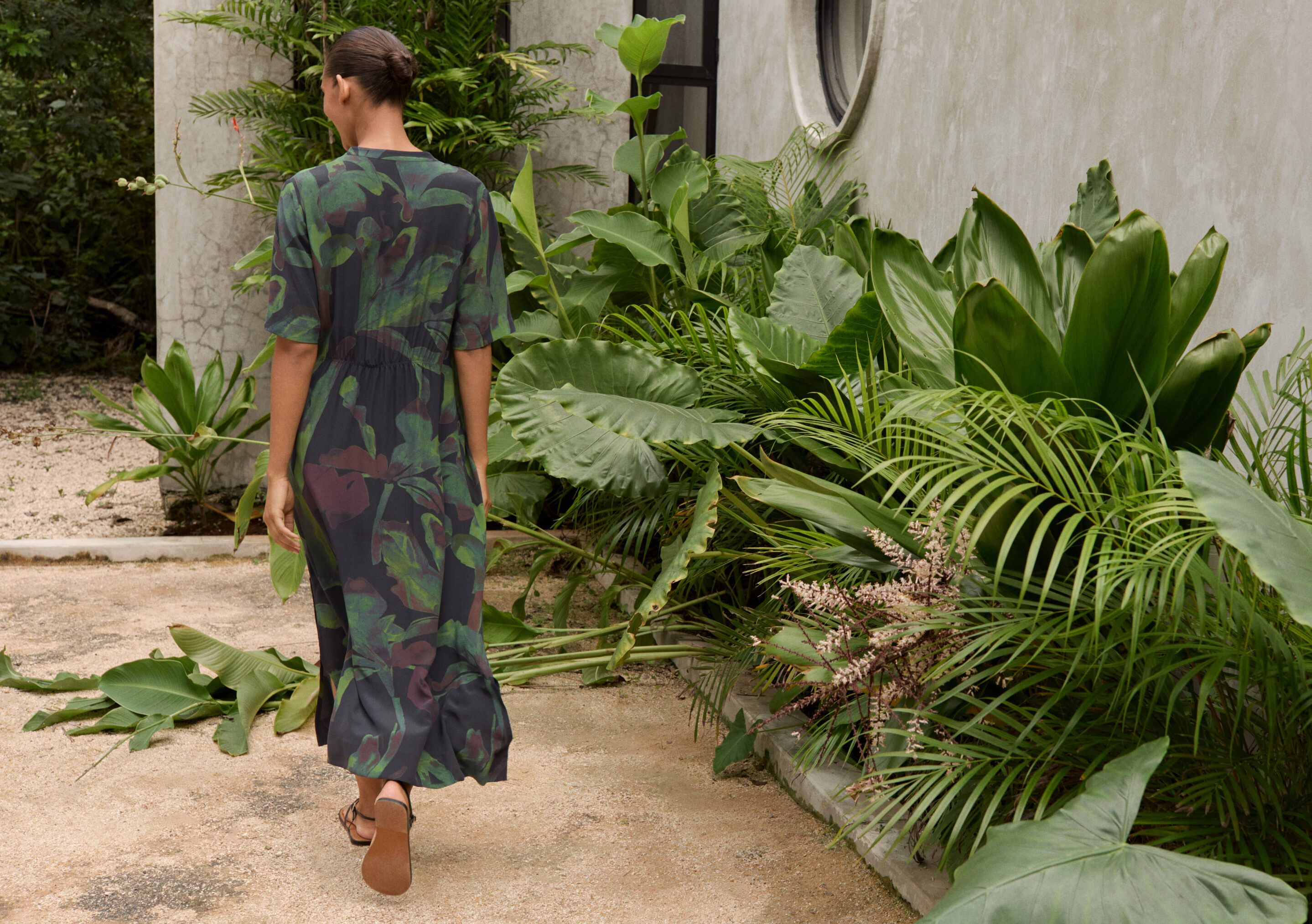 Printed dress