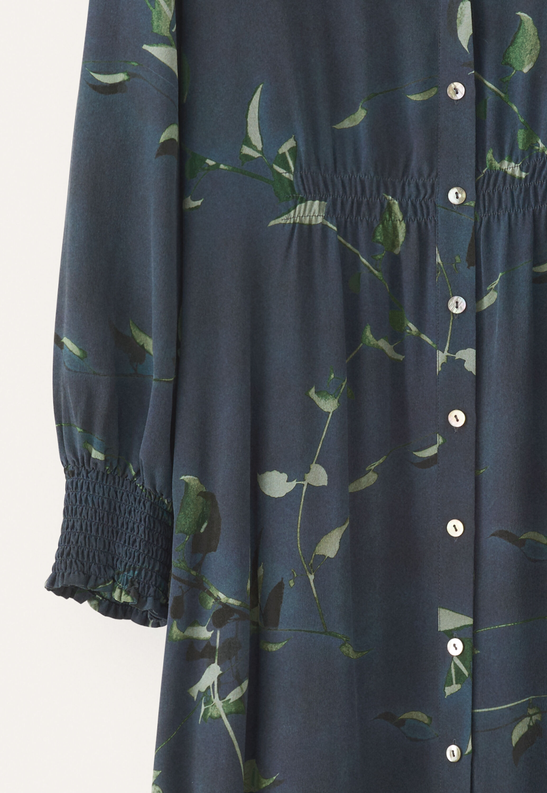 Long printed dress