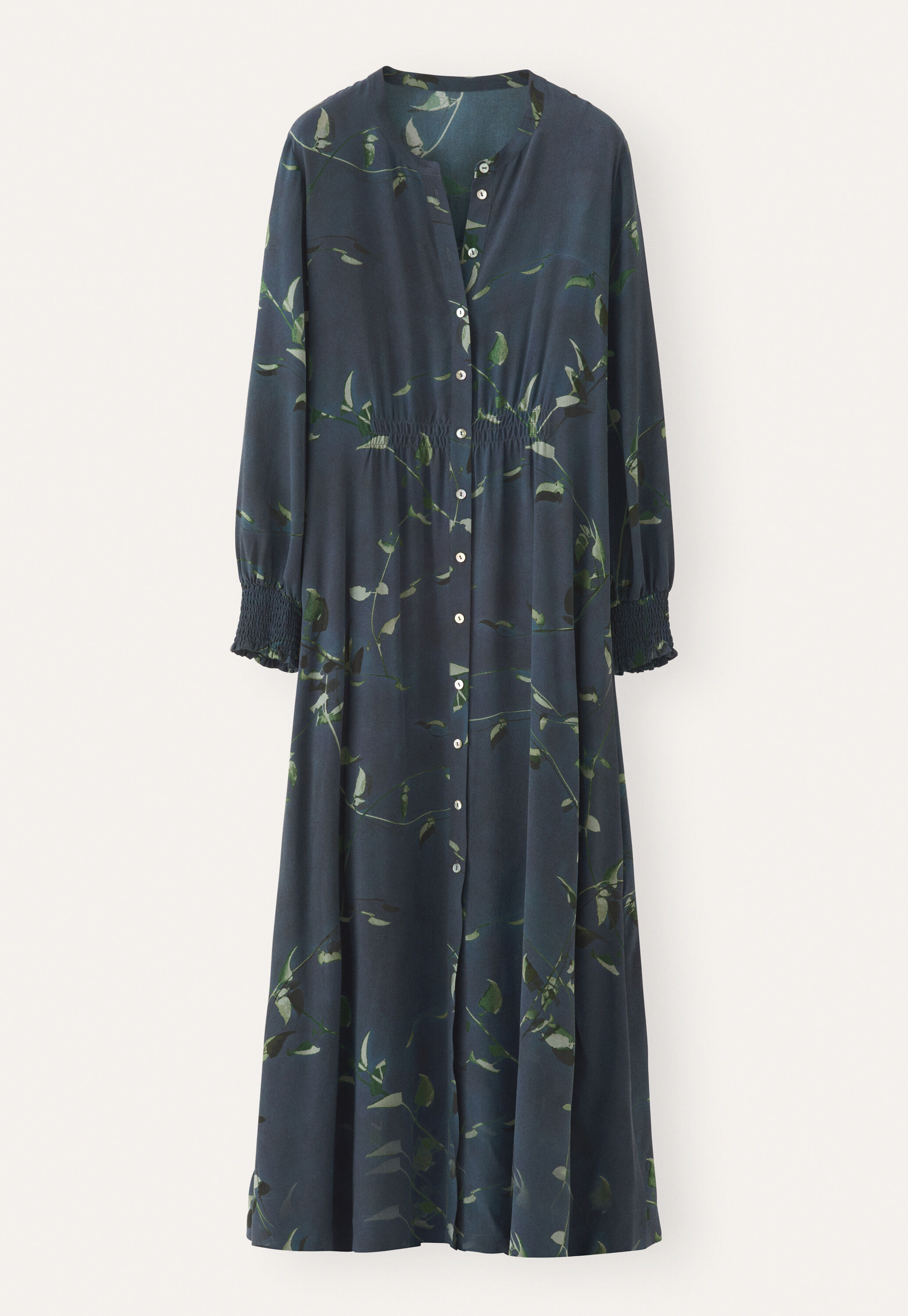 Long printed dress