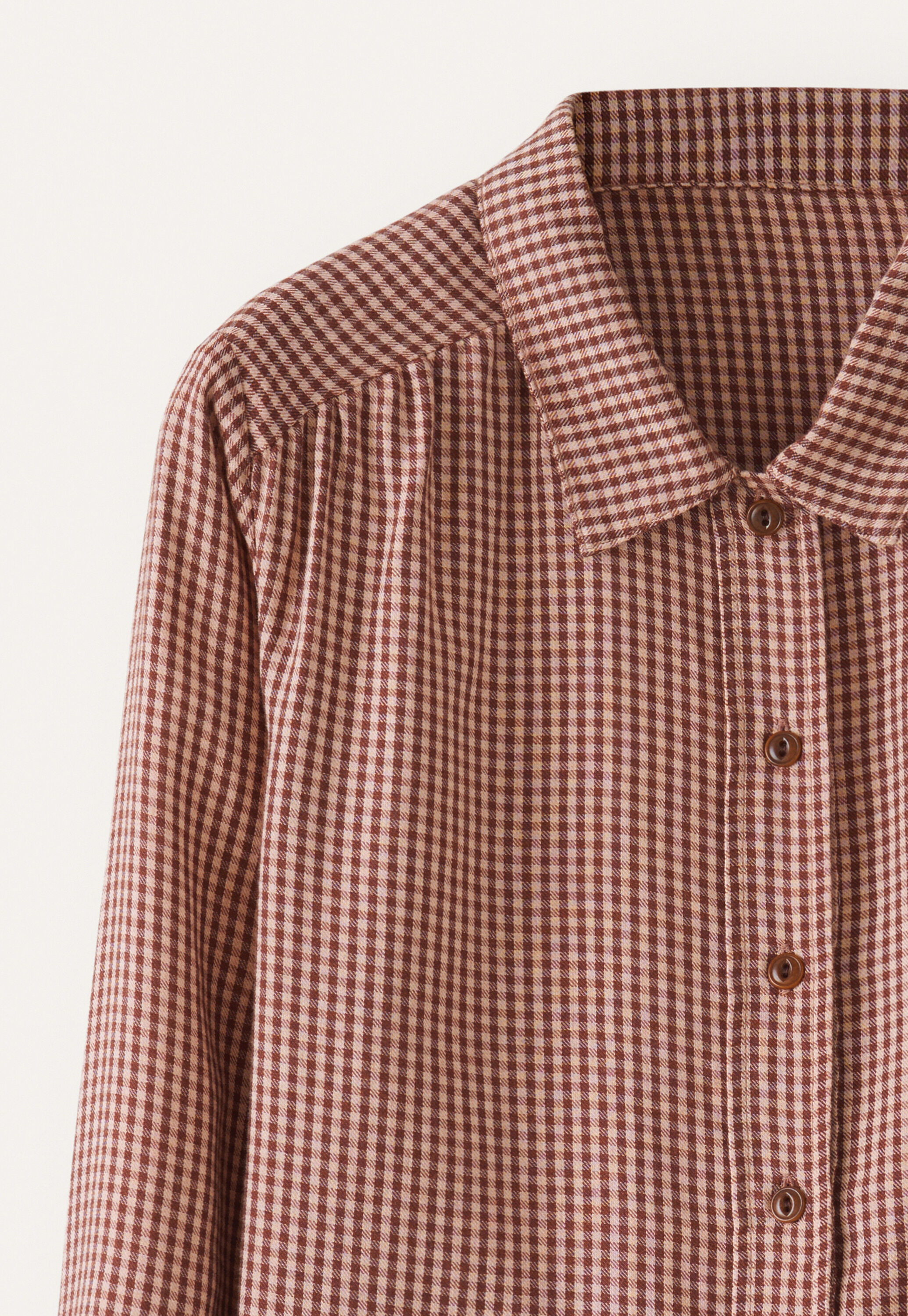 Checked blouse