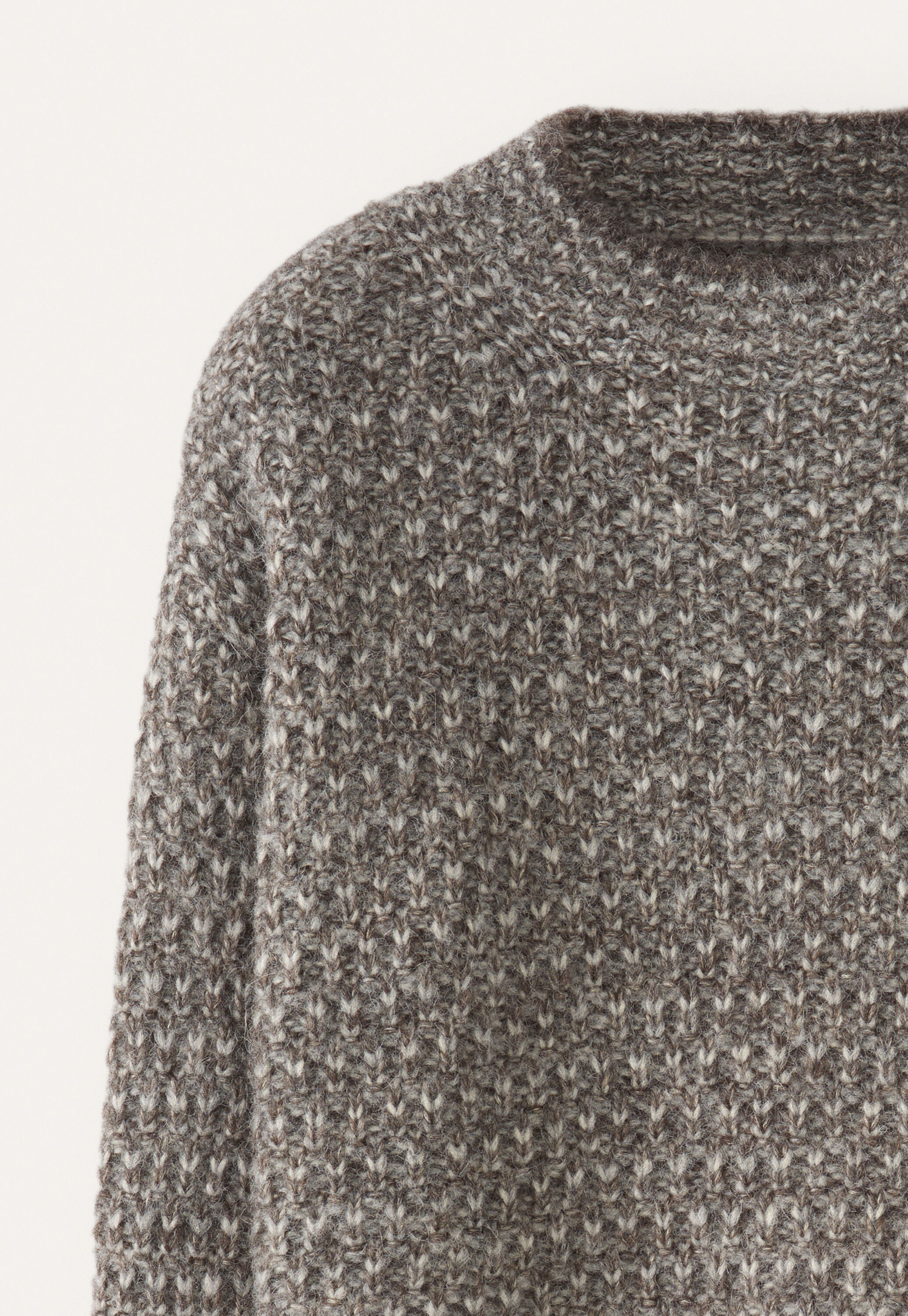 Stitch-detail sweater