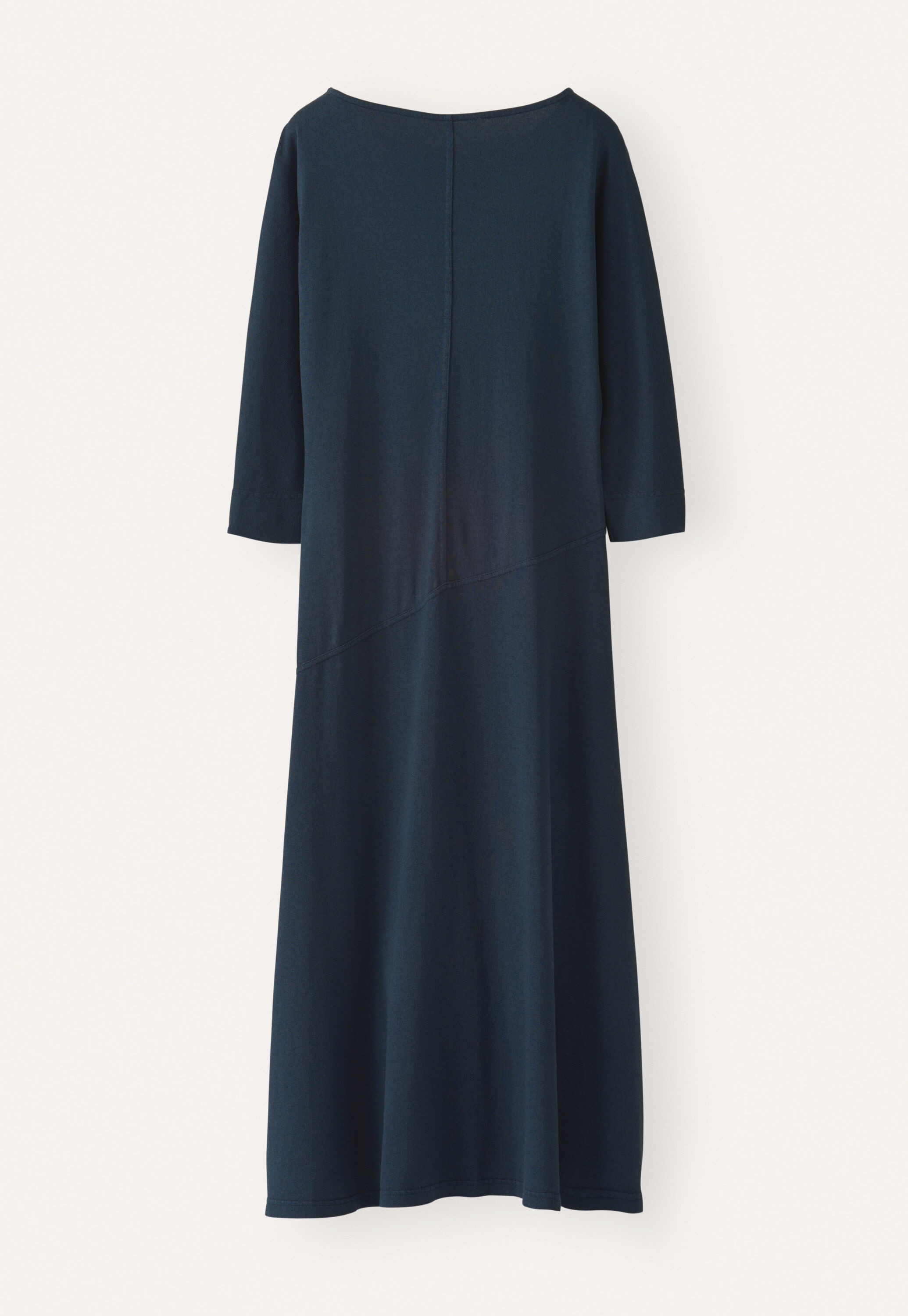 Jersey bias-cut dress, Dark teal, large