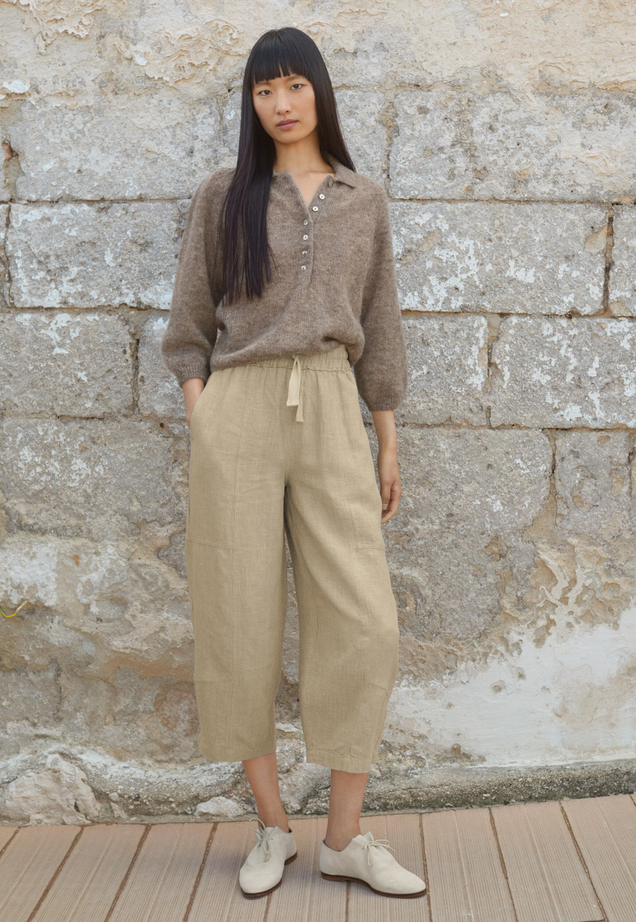 Drawstring trousers