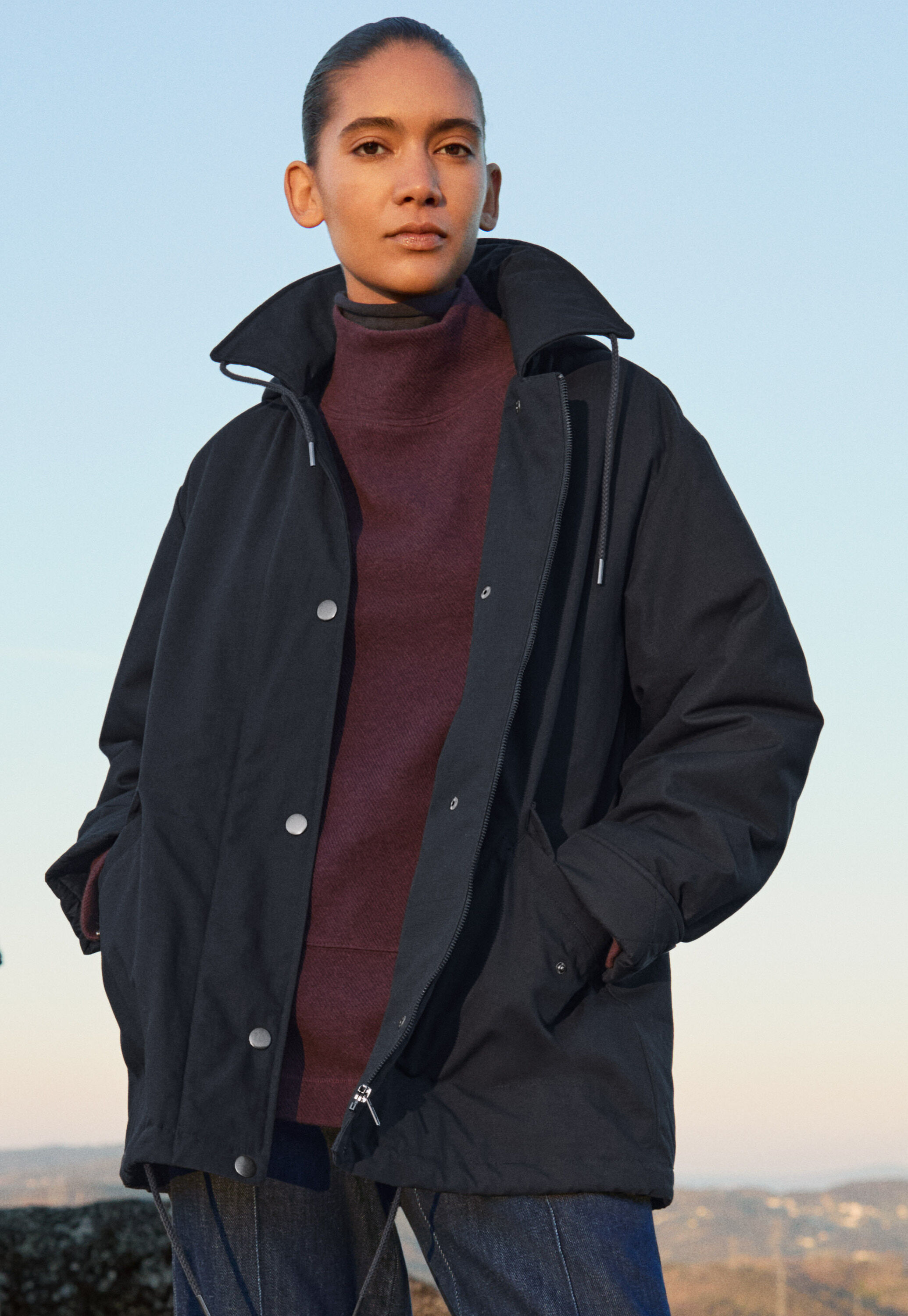 Coated jacket
