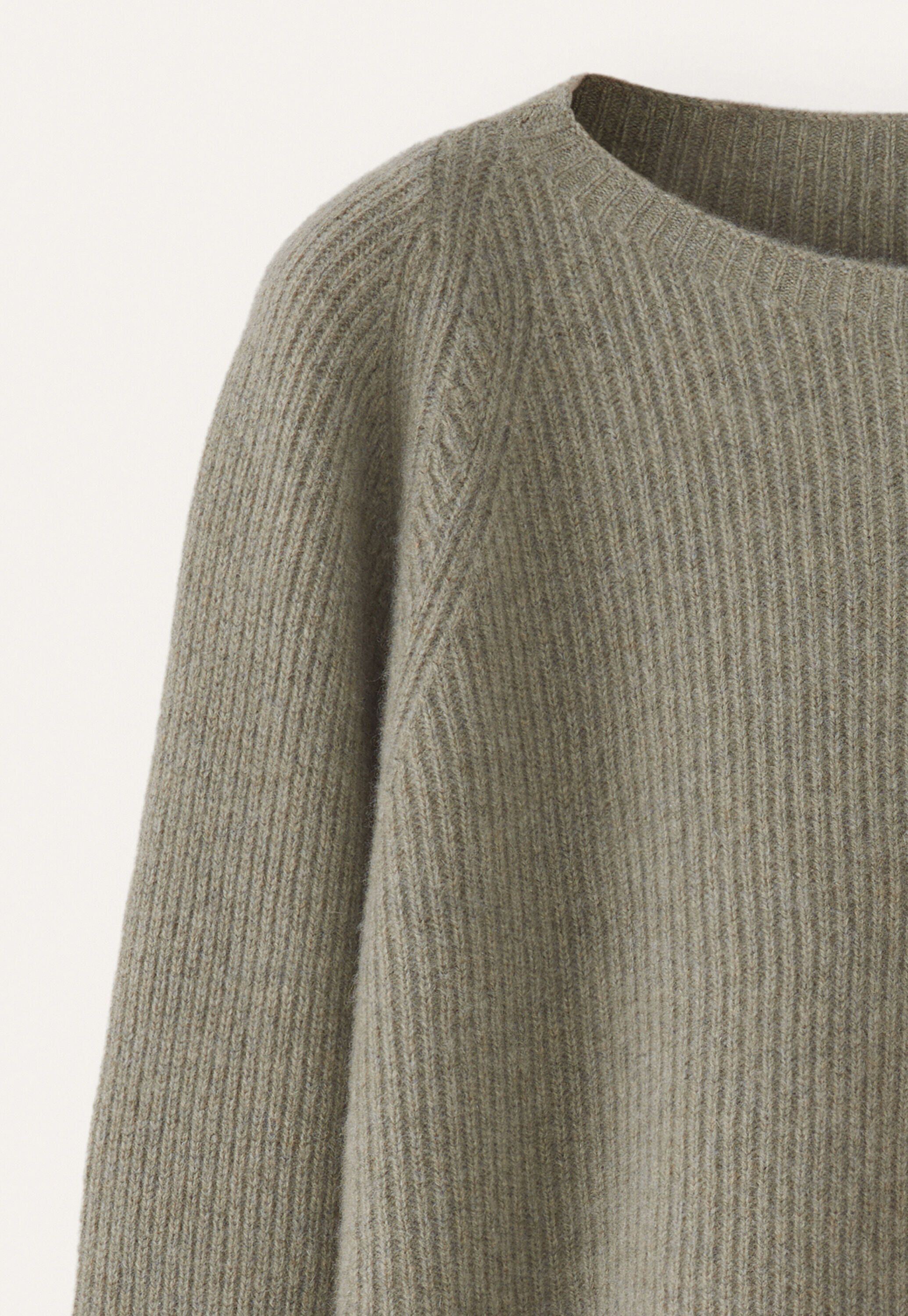 Stitch-hem sweater