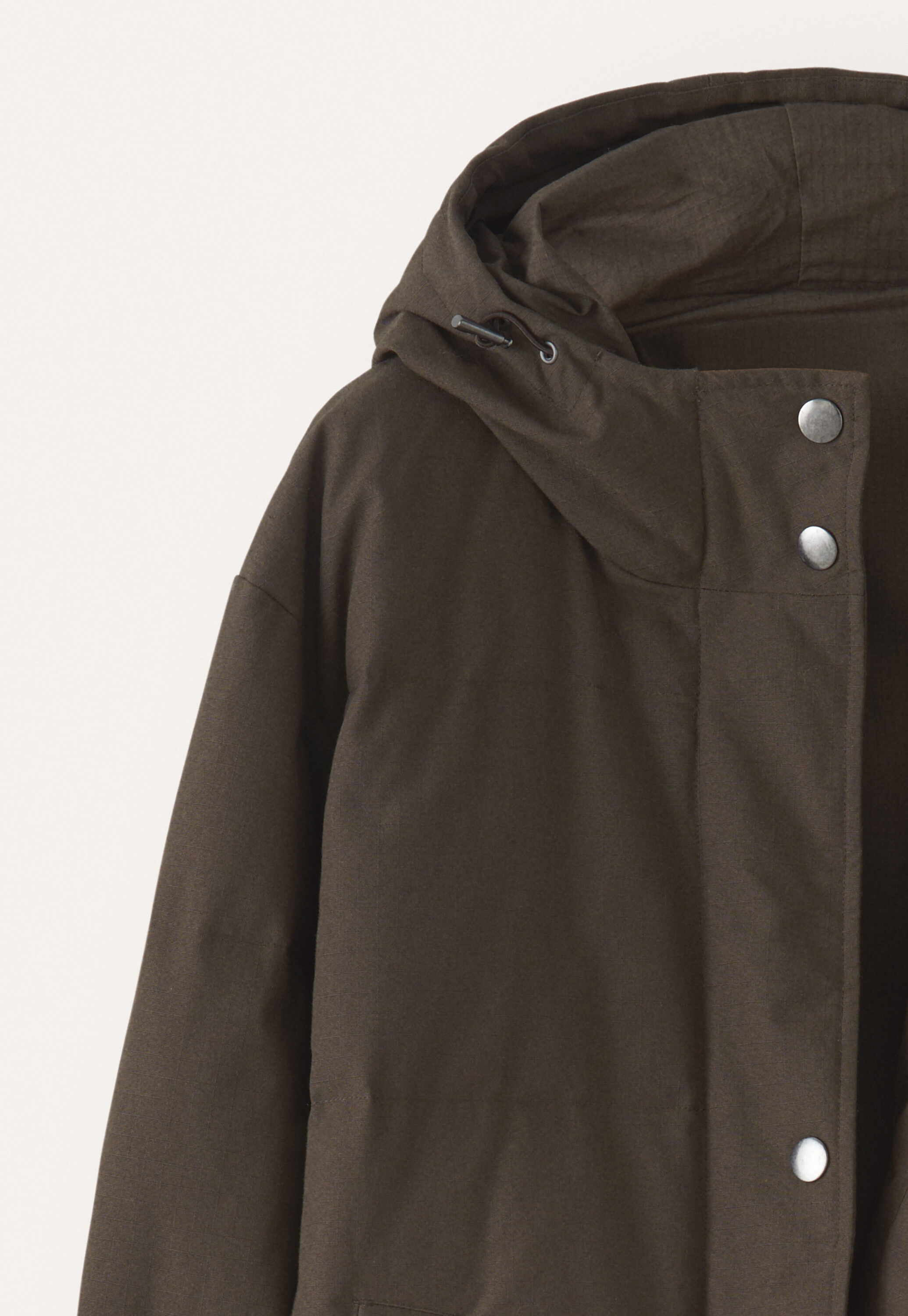 Long padded coat