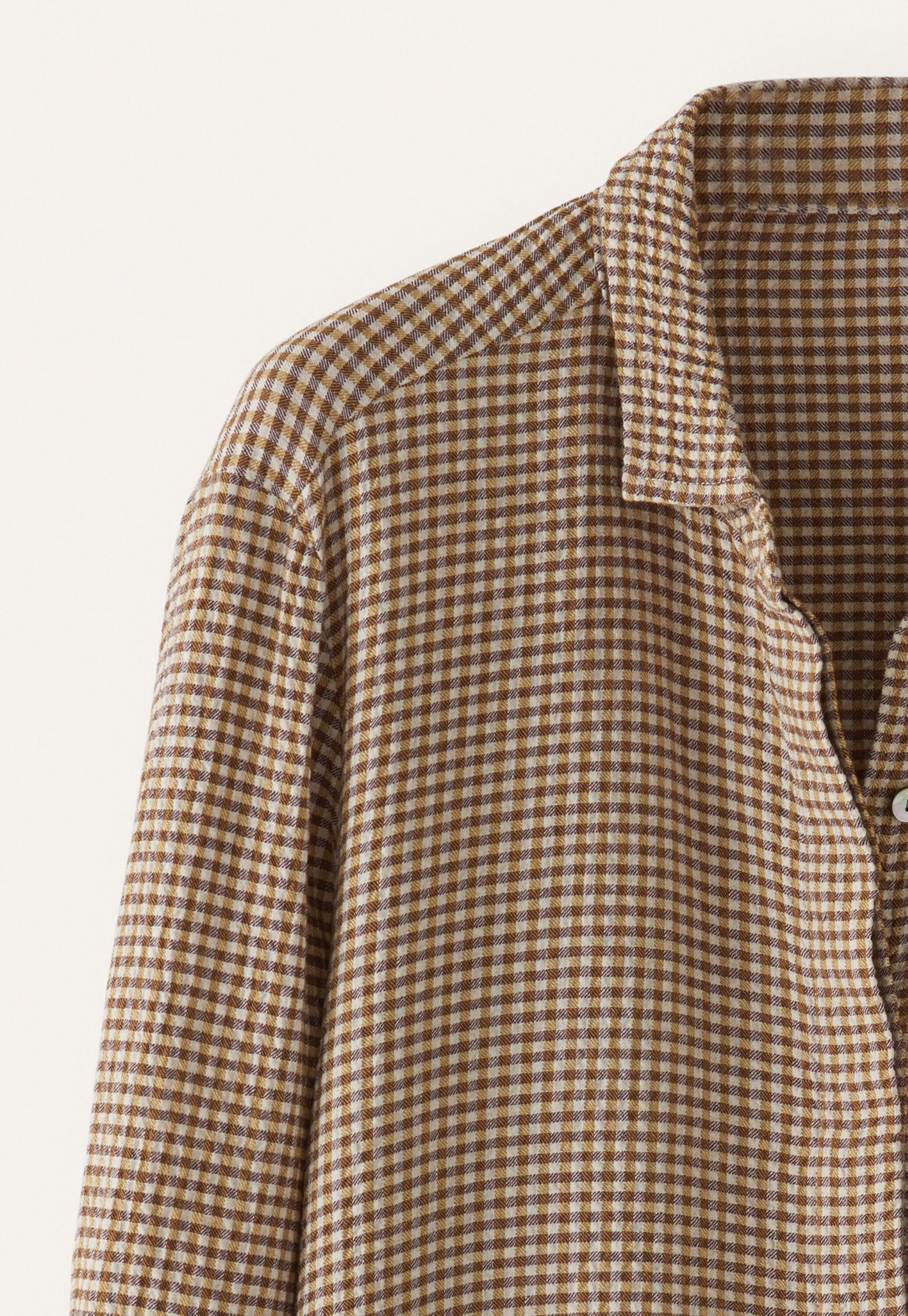 Gingham overshirt