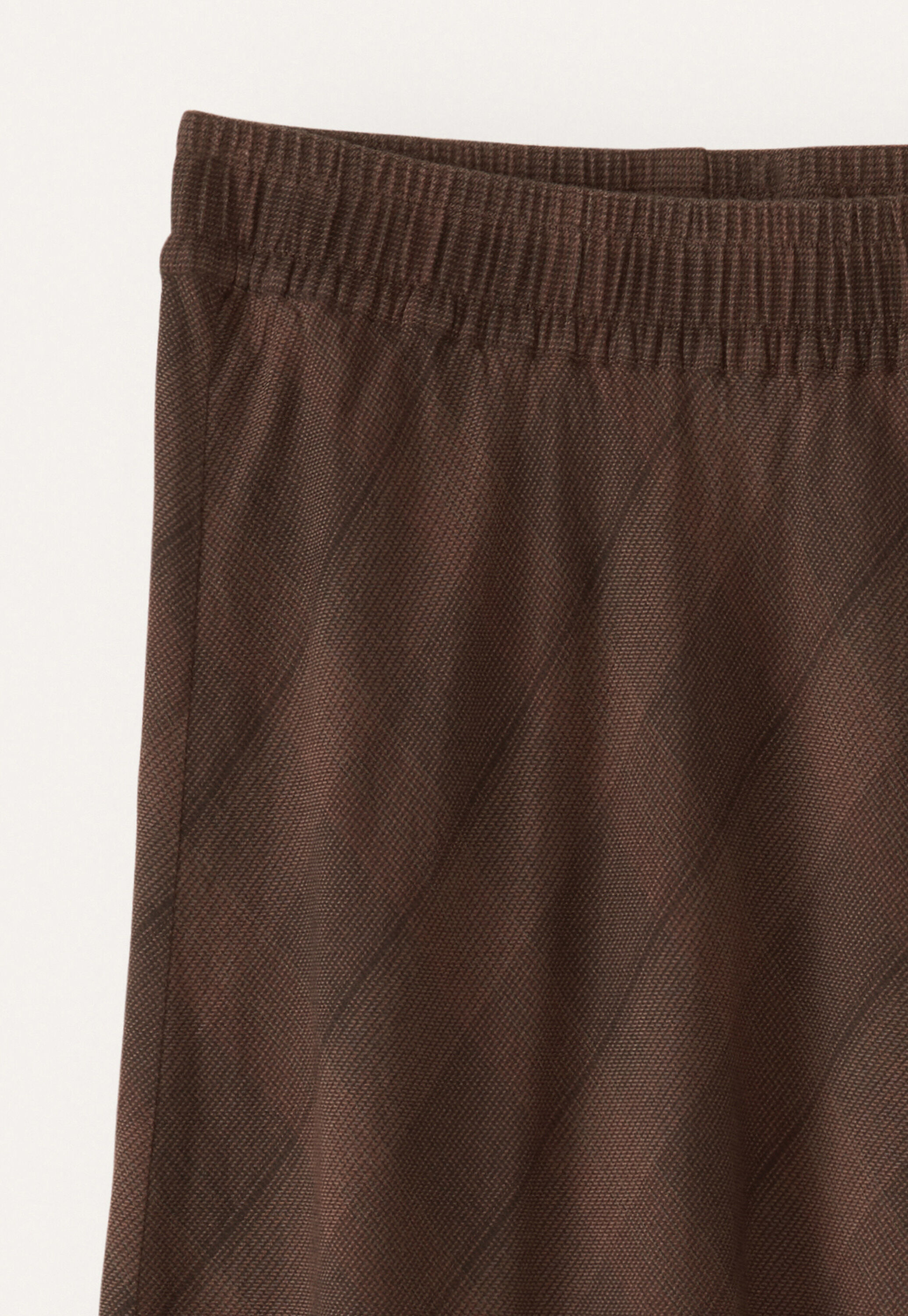 Checked skirt